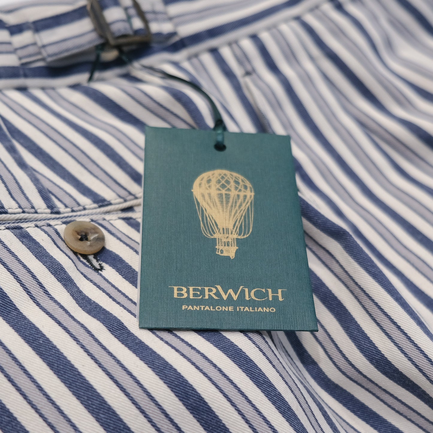 BERWICH / SCOTCH ツープリーツアジャスター付きパンツ