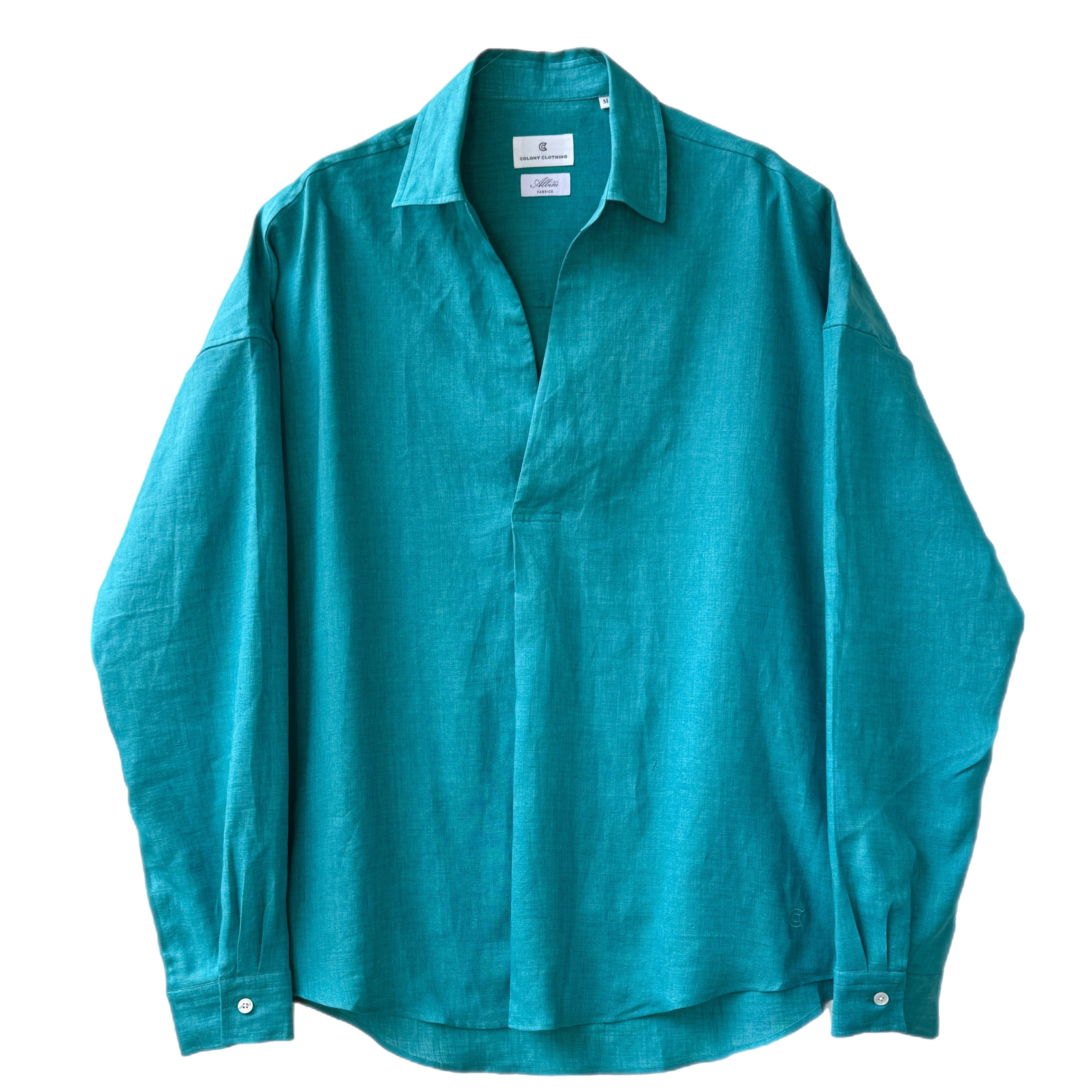 COLONY CLOTHING / ALBINI リネン プールサイドシャツ / CC2401-SH02 ...