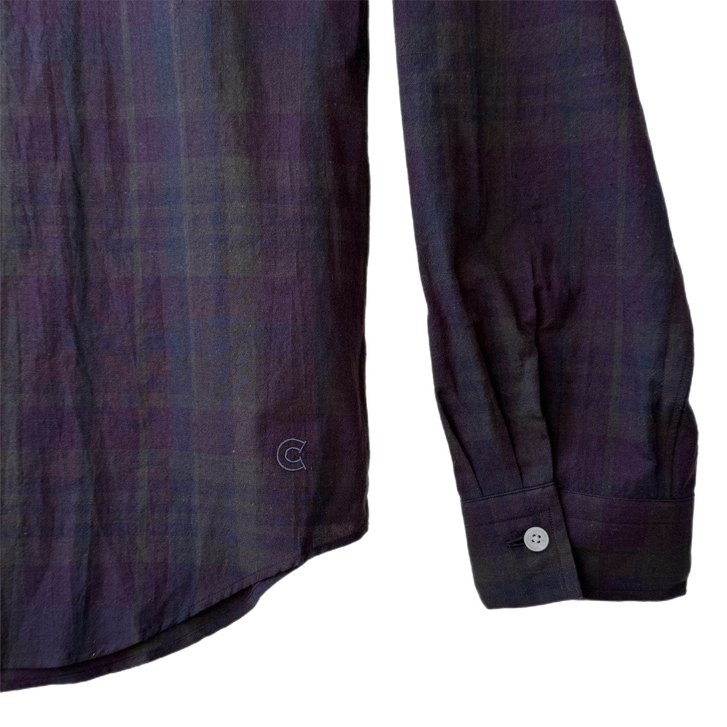 COLONY CLOTHING x Tatsuya Nakamura 10th Anniversary / プールサイドシャツ ダークマドラスチェック / CC2401-SH02-06BMS