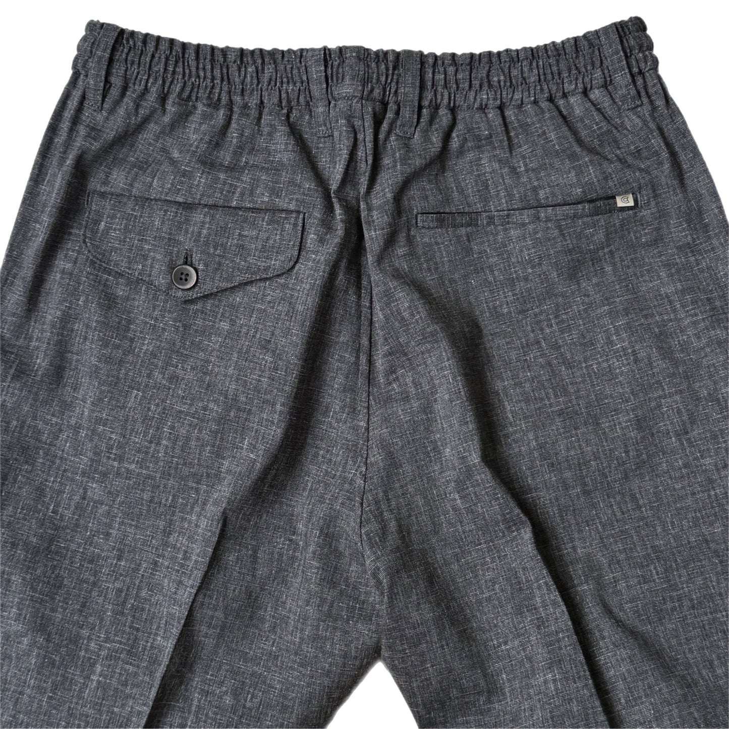 COLONY CLOTHING / ワンプリーツイージートラウザーズ メランジカラー / CC2401-PT02-01