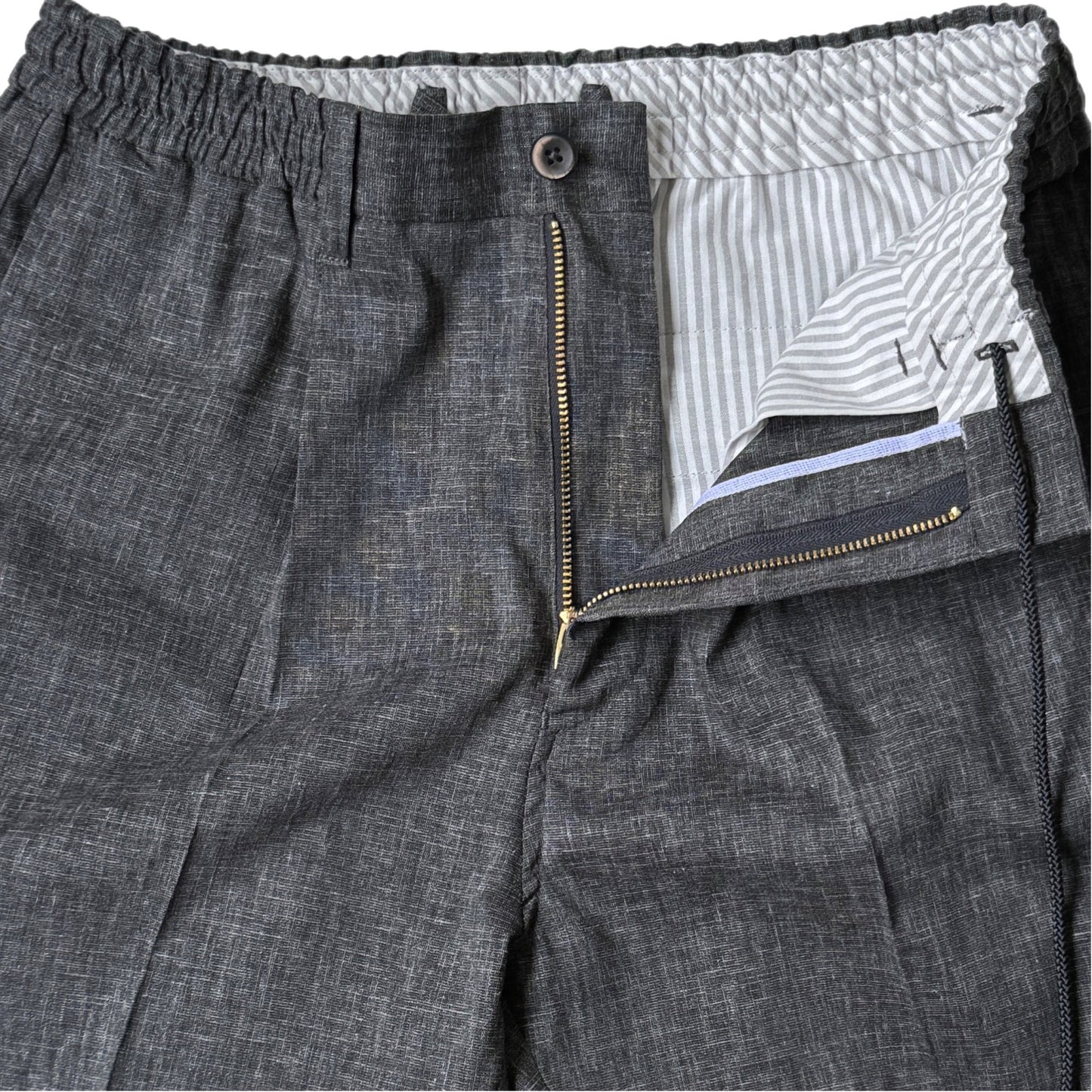 COLONY CLOTHING / ワンプリーツイージートラウザーズ メランジカラー / CC2401-PT02-01