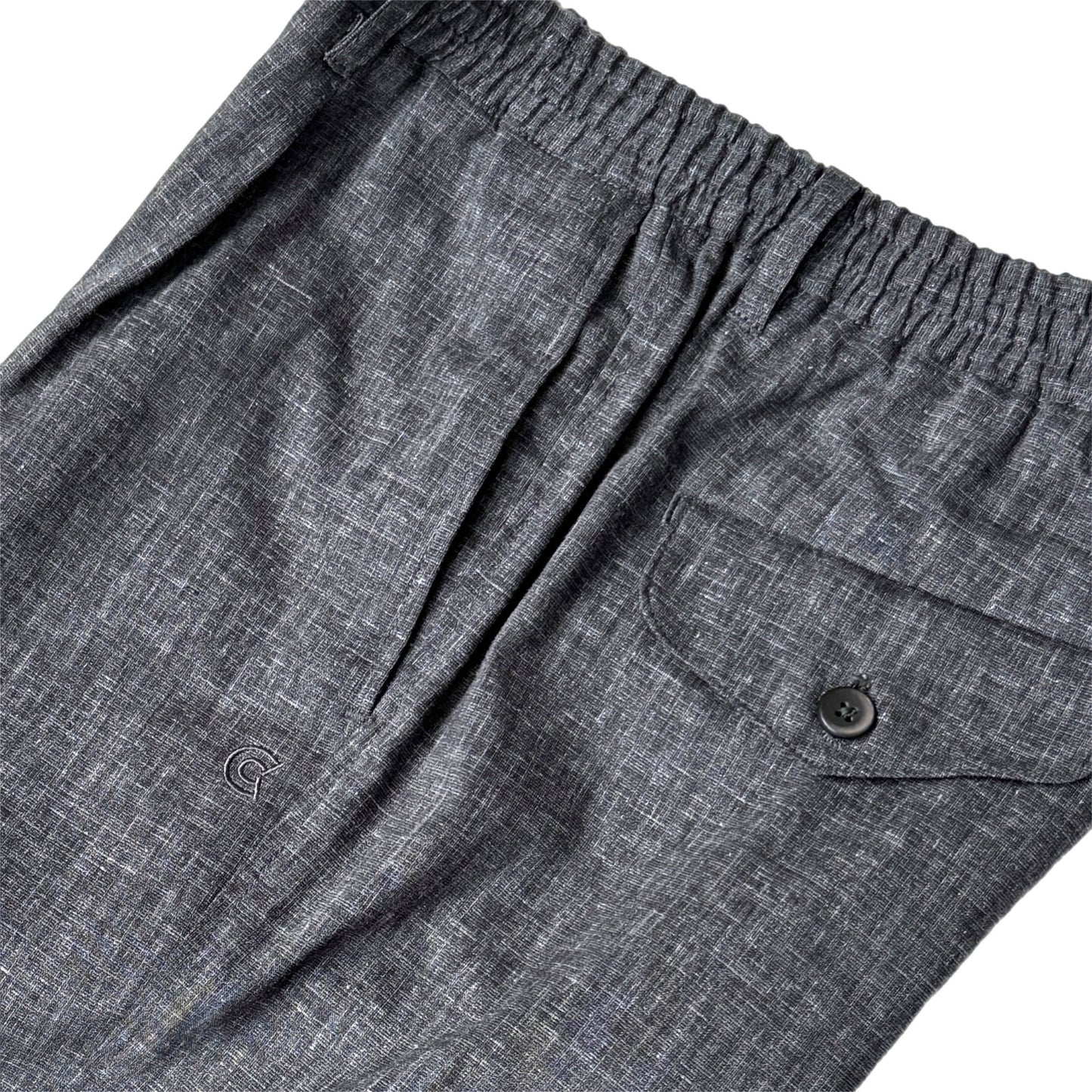 COLONY CLOTHING / ワンプリーツイージートラウザーズ メランジカラー / CC2401-PT02-01