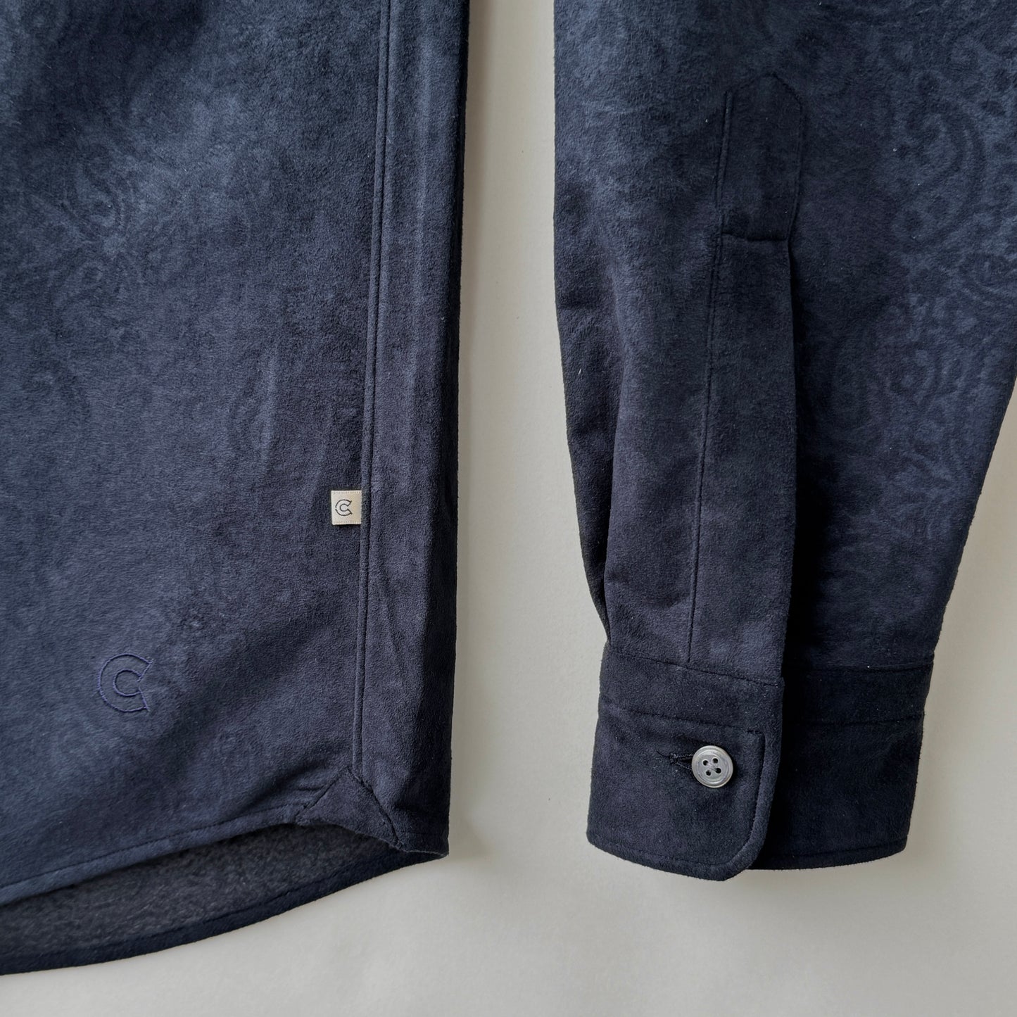 COLONY CLOTHING / Ultrasuede® ダブルポケットシャツ ペイズリー / CC2301-SH04-02
