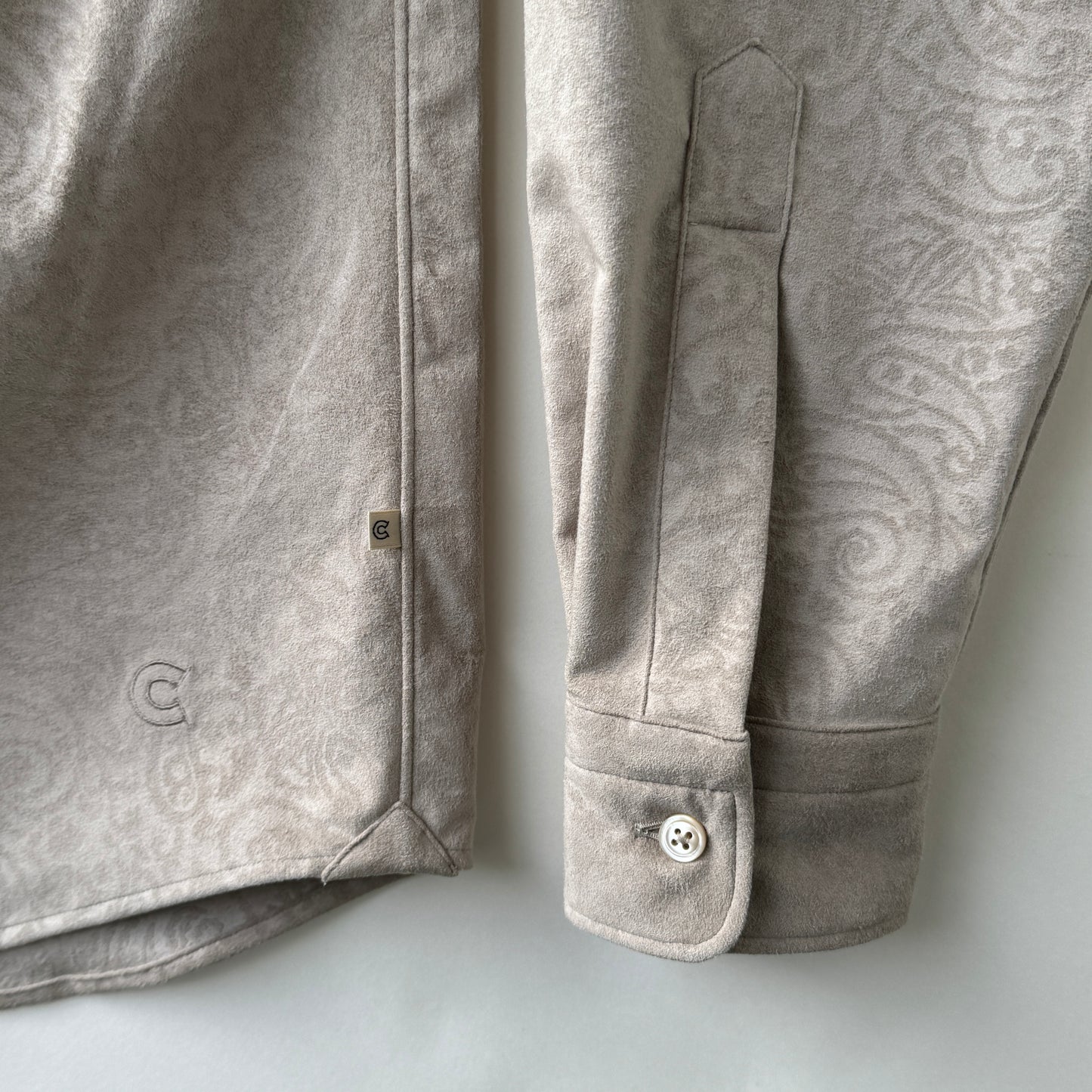 COLONY CLOTHING / Ultrasuede® ダブルポケットシャツ ペイズリー / CC2301-SH04-02