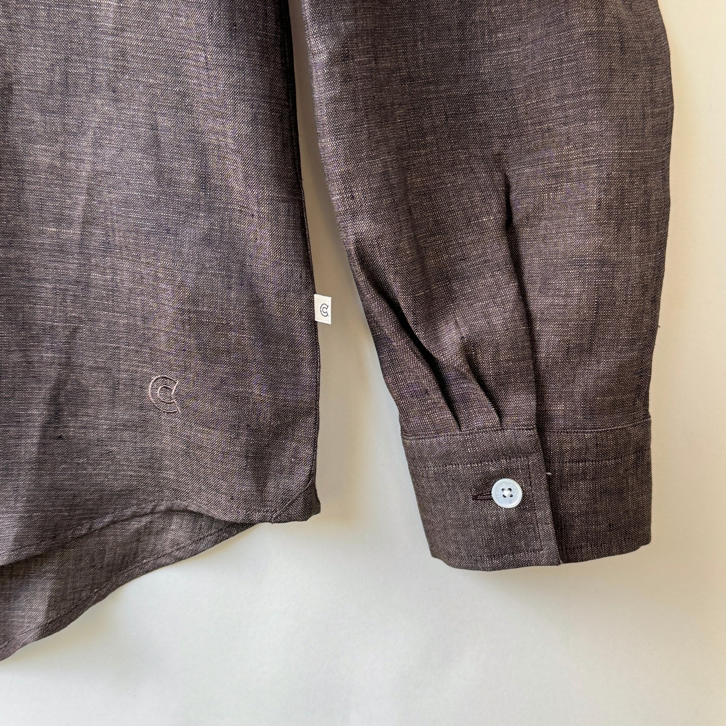 COLONY CLOTHING / ALBINI リネン プールサイドシャツ / CC2401-SH02-01 (OUTLET)