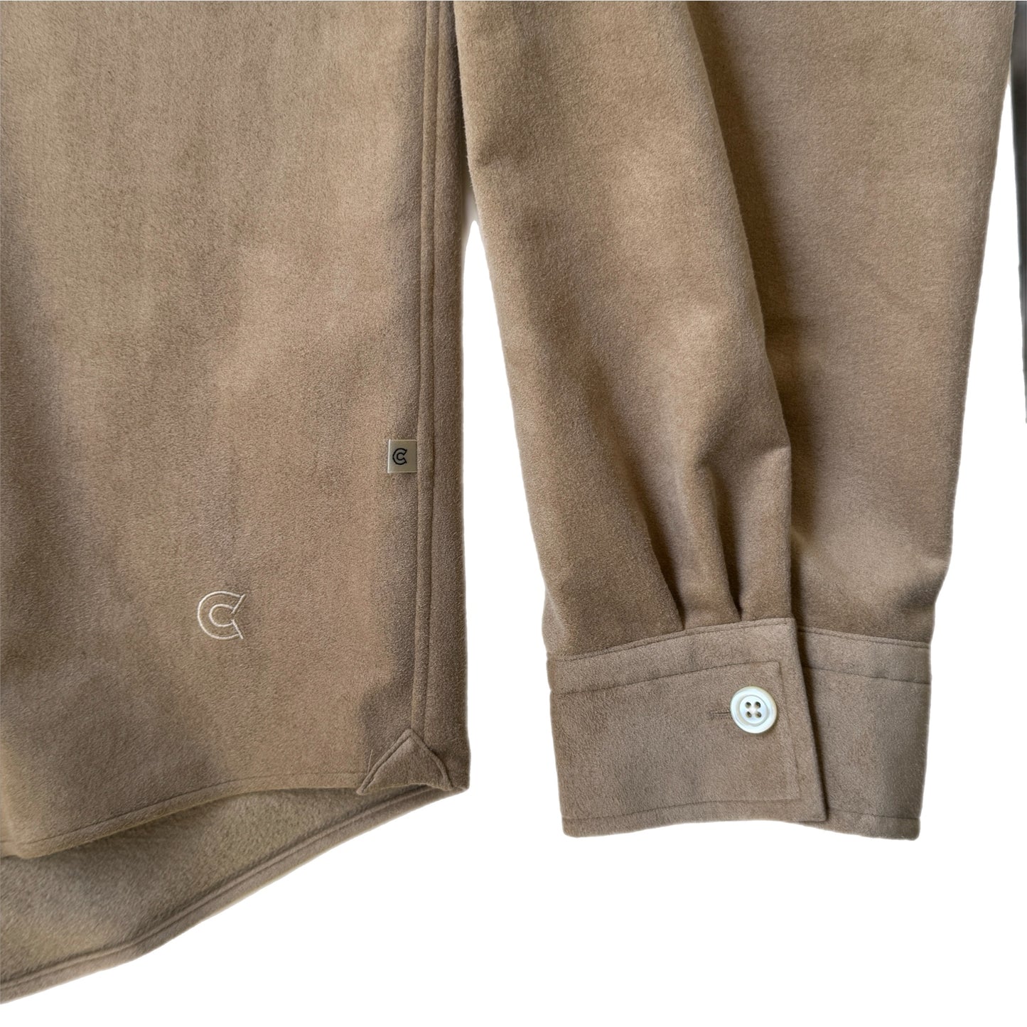 COLONY CLOTHING / Ultrasuede® プールサイドシャツ / CC2402-SH02 ベージュ