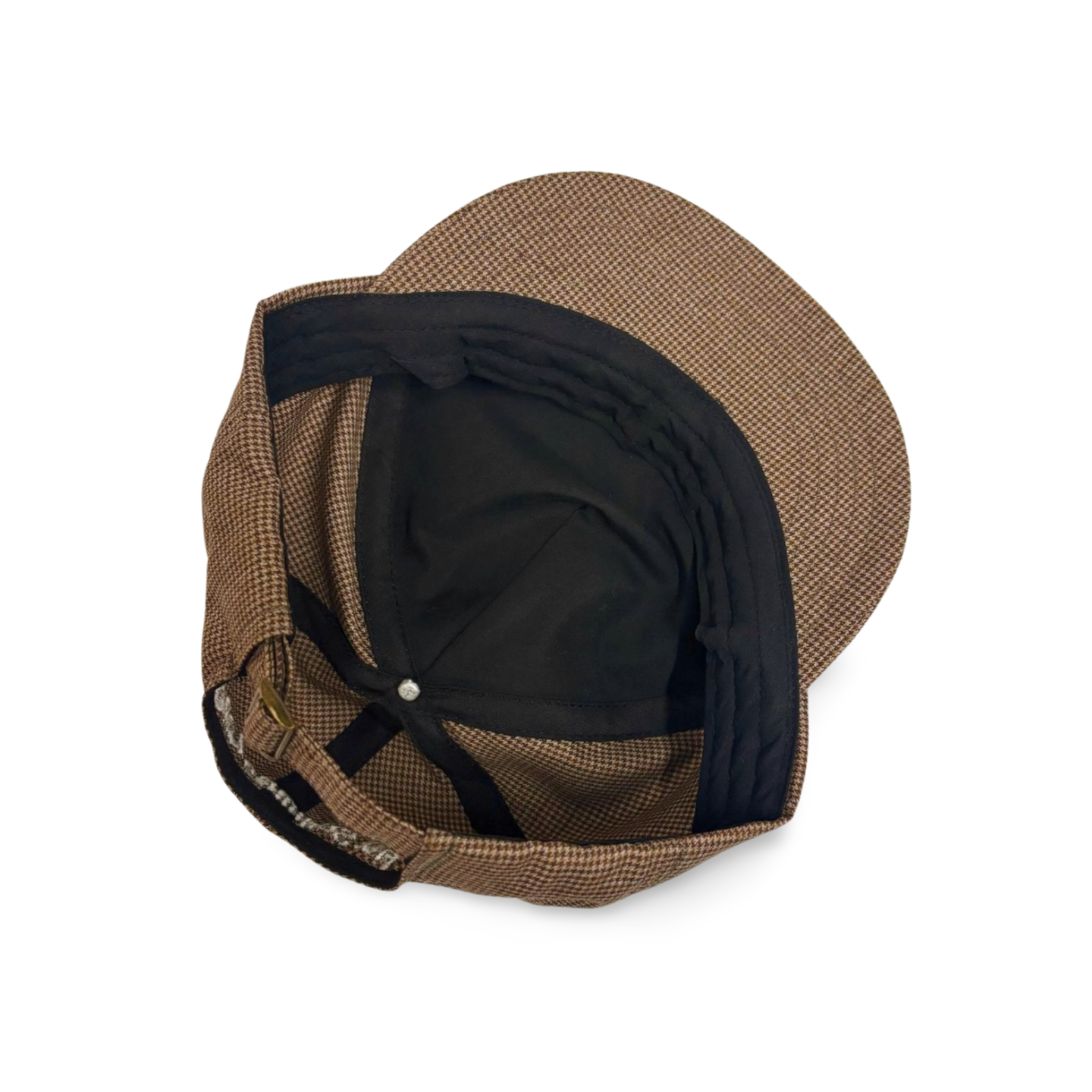COLONY CLOTHING/ BROWN CHECK WOOL CAP