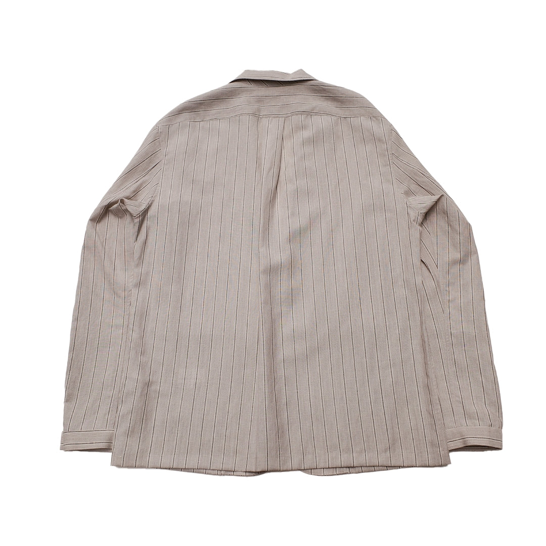 COLONY CLOTHING x VBC / 21マイクロン ウールリネン シャツジャケット / CC2024-JK01-VBC02