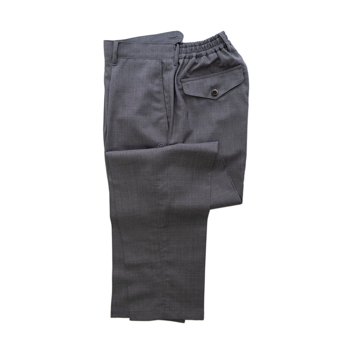 COLONY CLOTHING / ONE PLEAT TROUSERS TECH WOOL / CC21-PT01-3