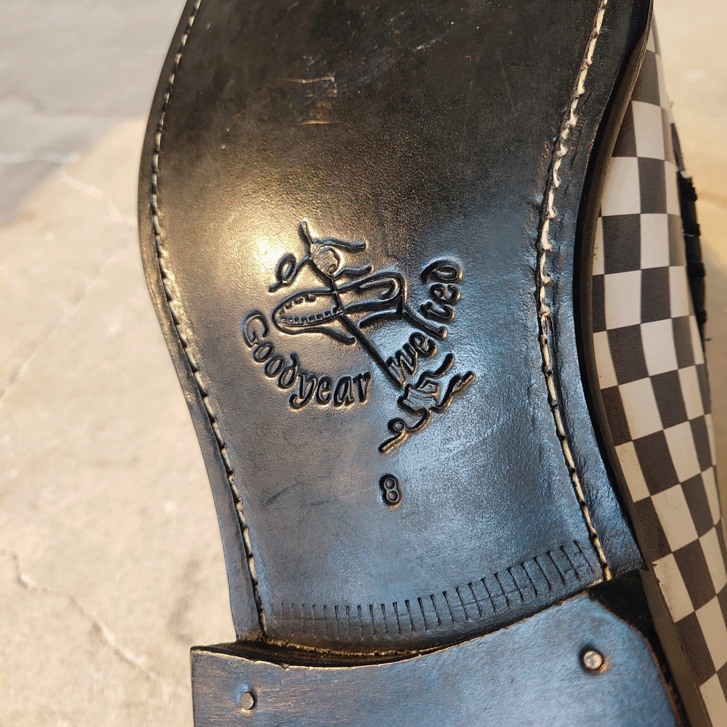 別注JALAN SRIWIJAYA for COLONY CLOTHING / CHECKERED LOAFER