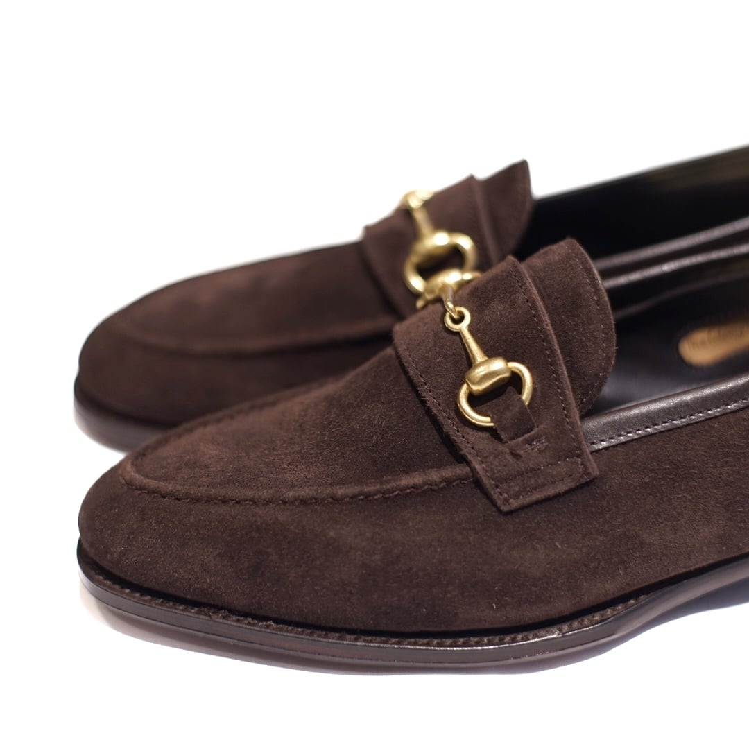 GEORGE CLEVERLEY / ”The Colony" ビットローファー / Dark Brown Buckskin (Deer Skin)