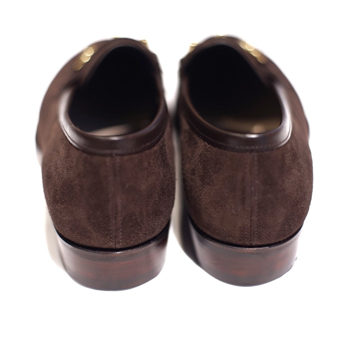 GEORGE CLEVERLEY / ”The Colony" ビットローファー / Dark Brown Buckskin (Deer Skin)