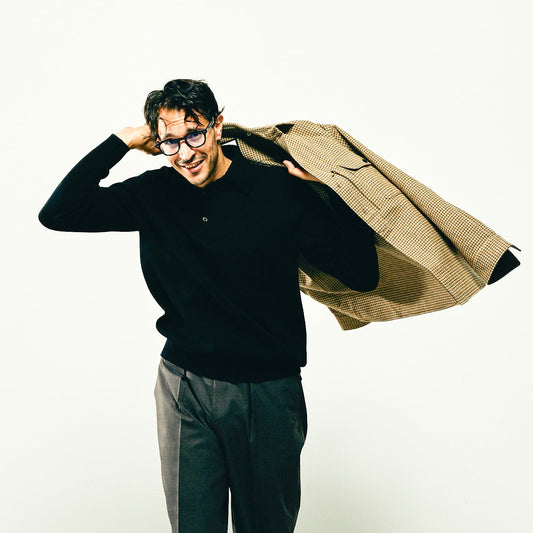 COLONY CLOTHING / メリノウール ニットポロ / CC21-2-KT01