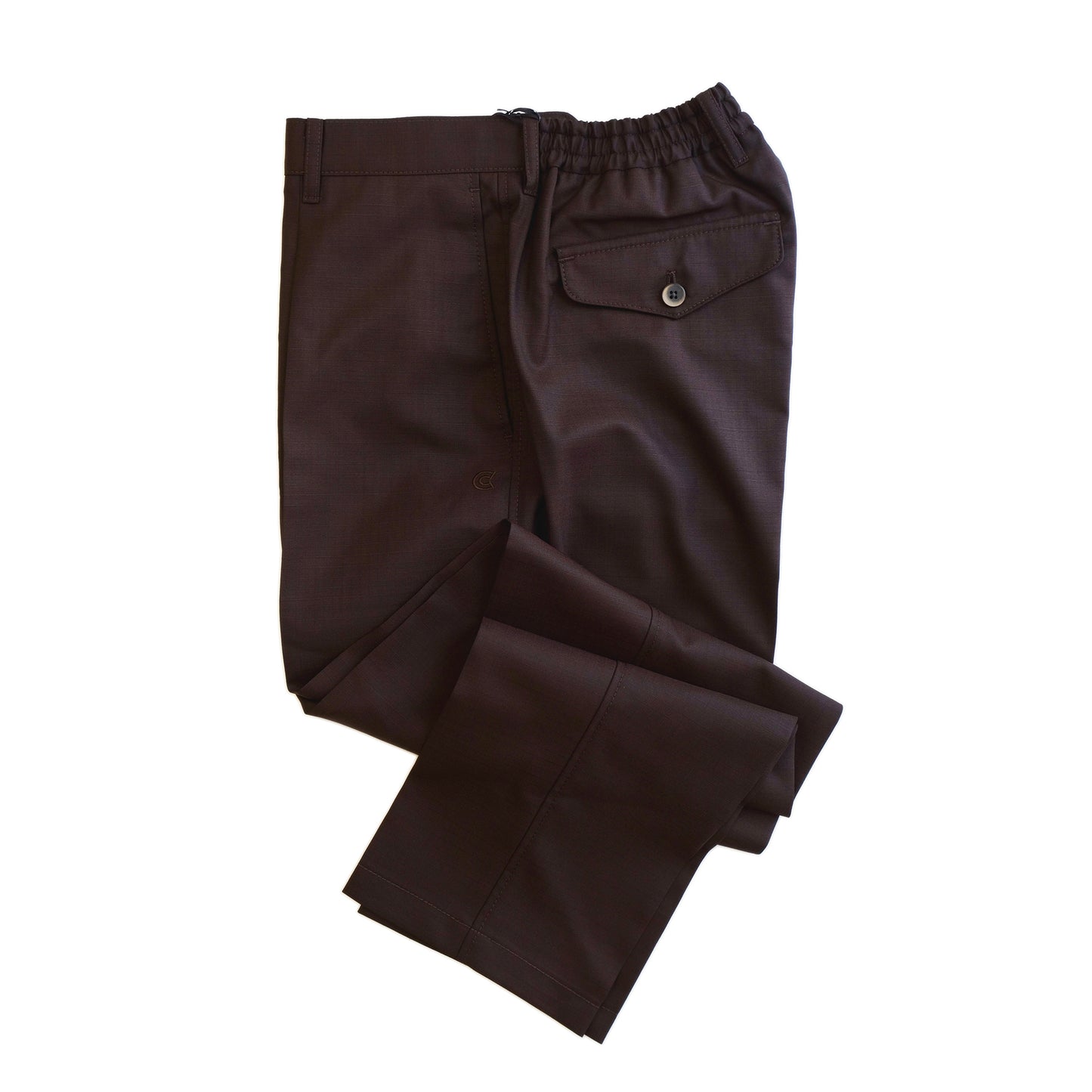 COLONY CLOTHING / ウール リップストップ ワンプリーツトラウザーズ / CC21-PT01-5