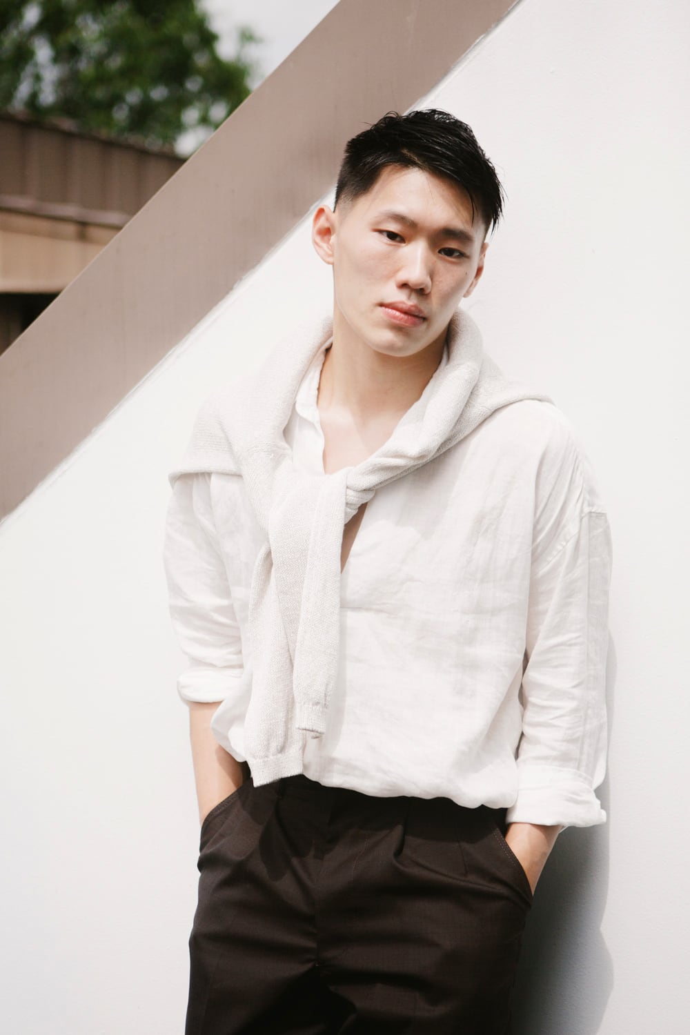 COLONY CLOTHING / ヘンリーネック ニット / CC21-KN01