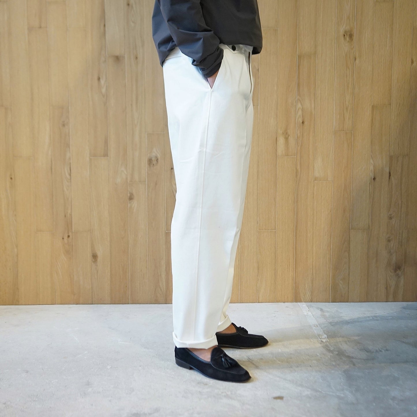 COLONY CLOTHING / デニム ワンプリーツトラウザーズ / CC20FW-PT05