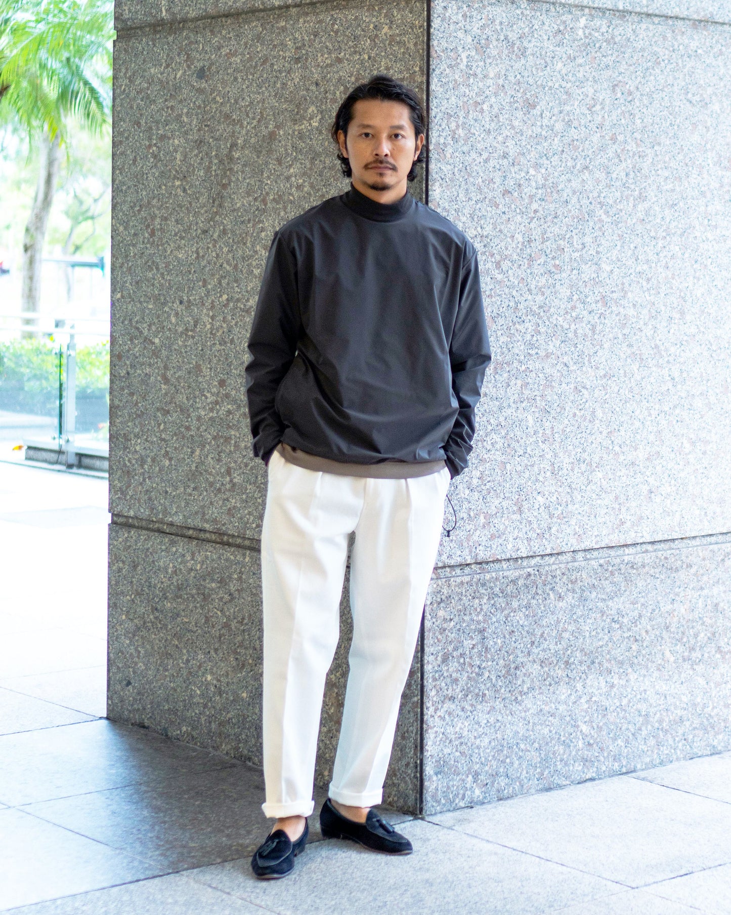 COLONY CLOTHING / ロングスリーブ モックネックTEE / CC20FW-T03