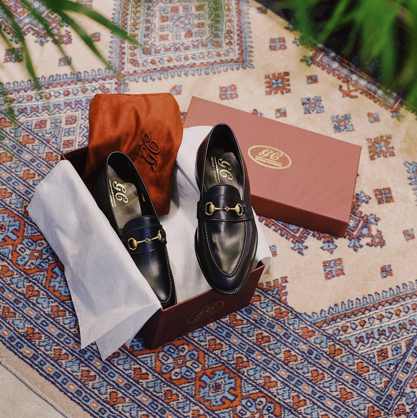 GEORGE CLEVERLEY / ”The Colony" ビットローファー / Black