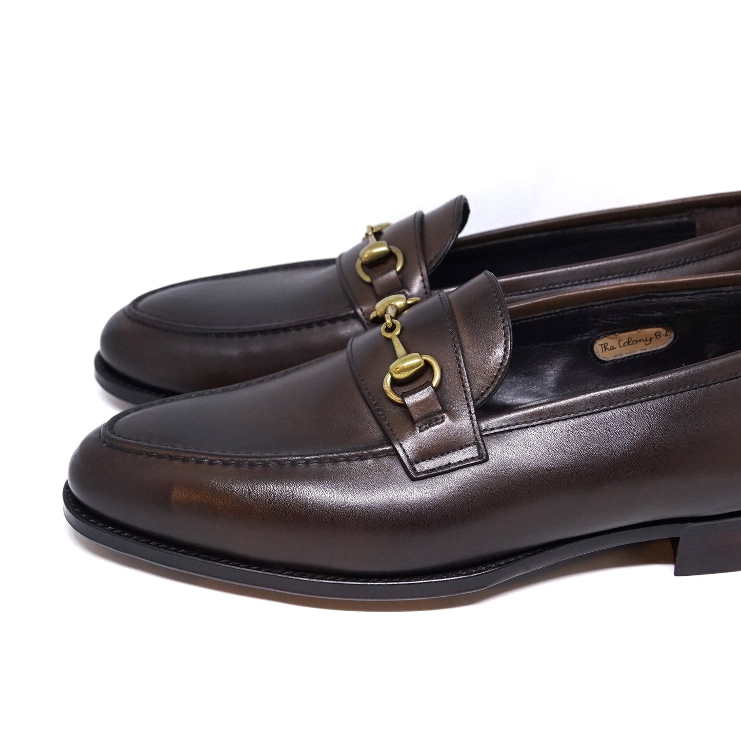 GEORGE CLEVERLEY / ”The Colony" ビットローファー / Dark Brown Antique
