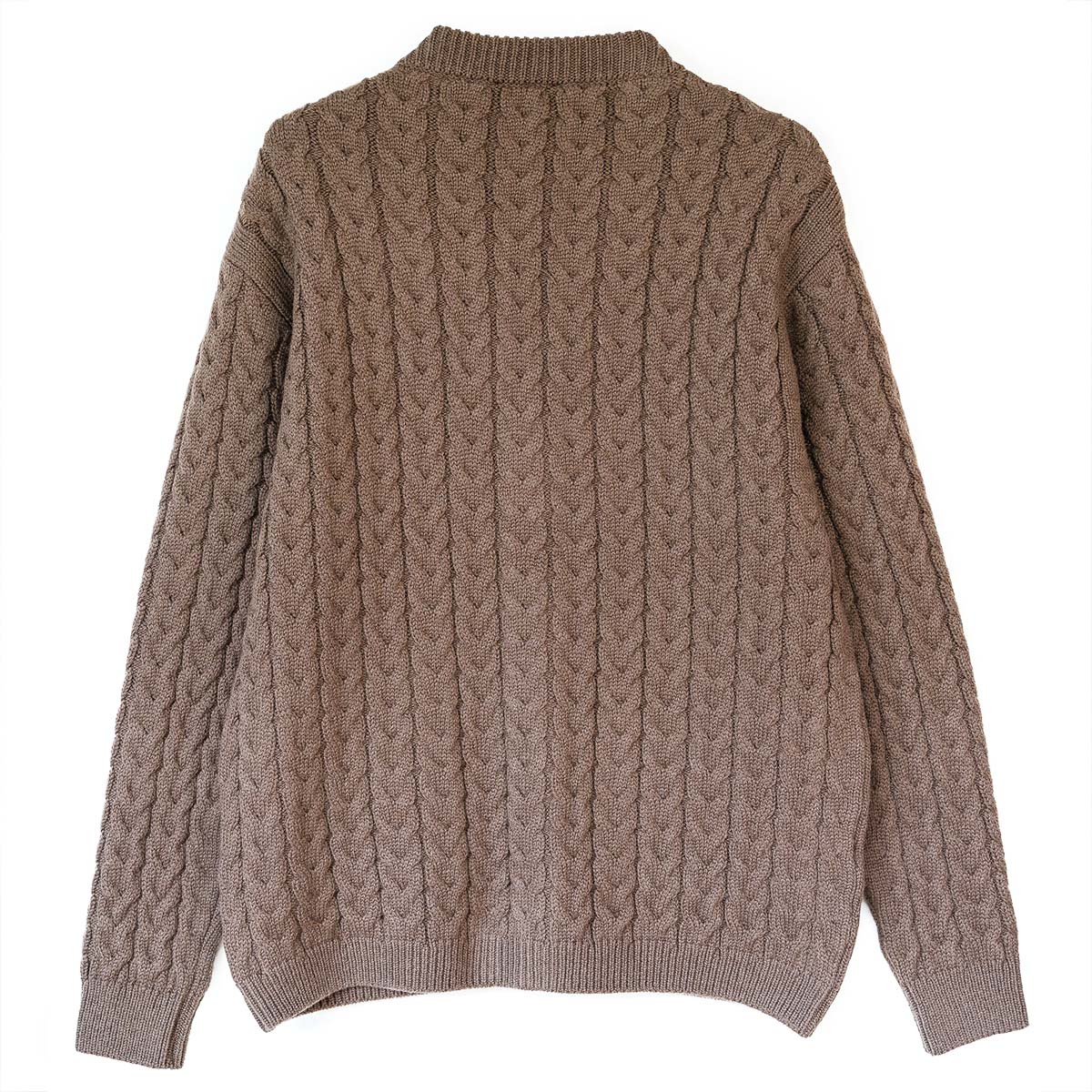 COLONY CLOTHING / ウールキャメル ケーブルニット カーディガン / CC2202-KN01