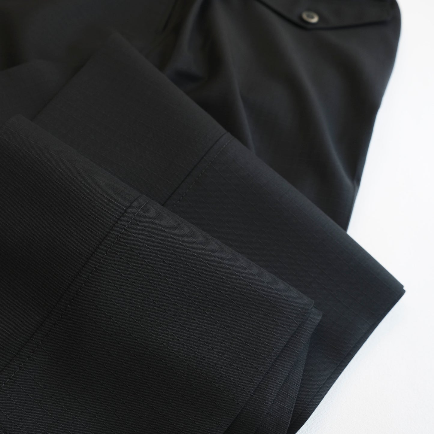 COLONY CLOTHING / ウール リップストップ ワンプリーツトラウザーズ / CC21-PT01-5