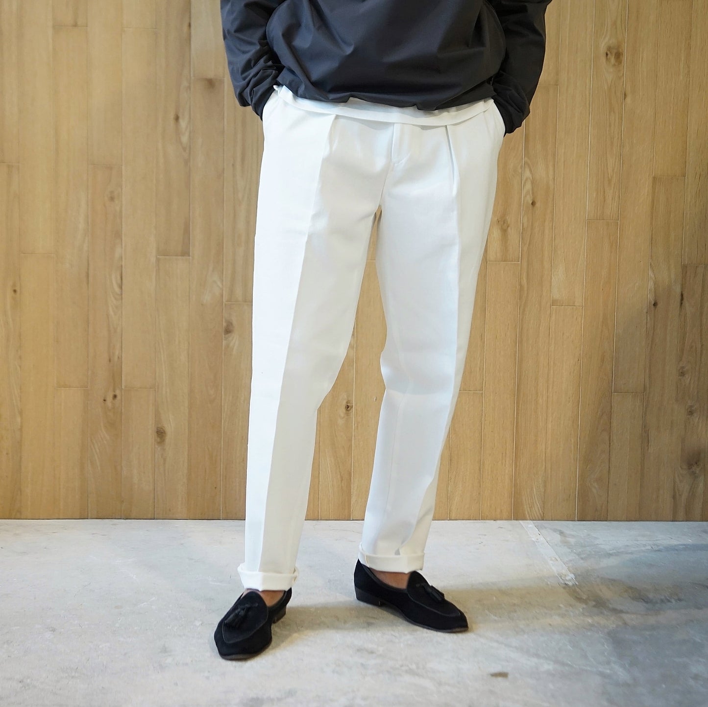 COLONY CLOTHING / デニム ワンプリーツトラウザーズ / CC20FW-PT05