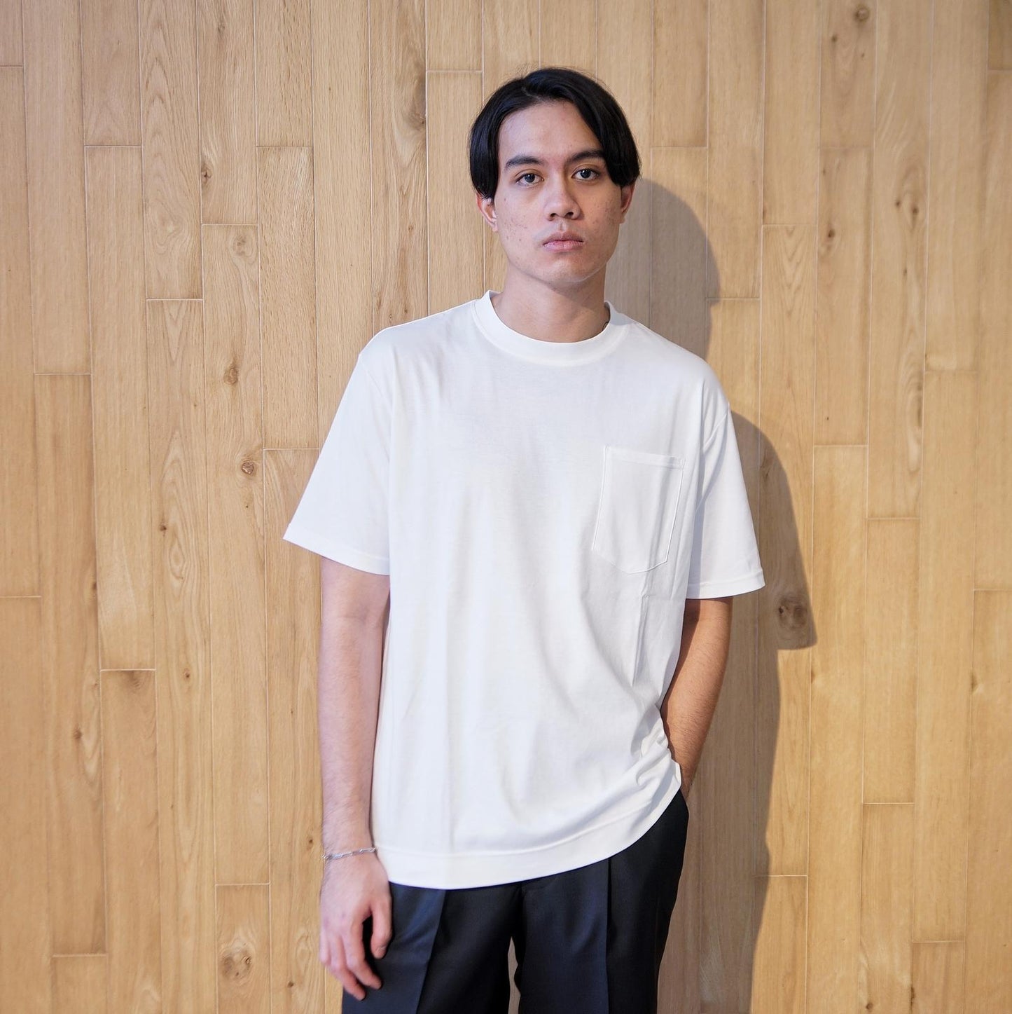 COLONY CLOTHING / クルーネック ポケットTEE / CC21-T03