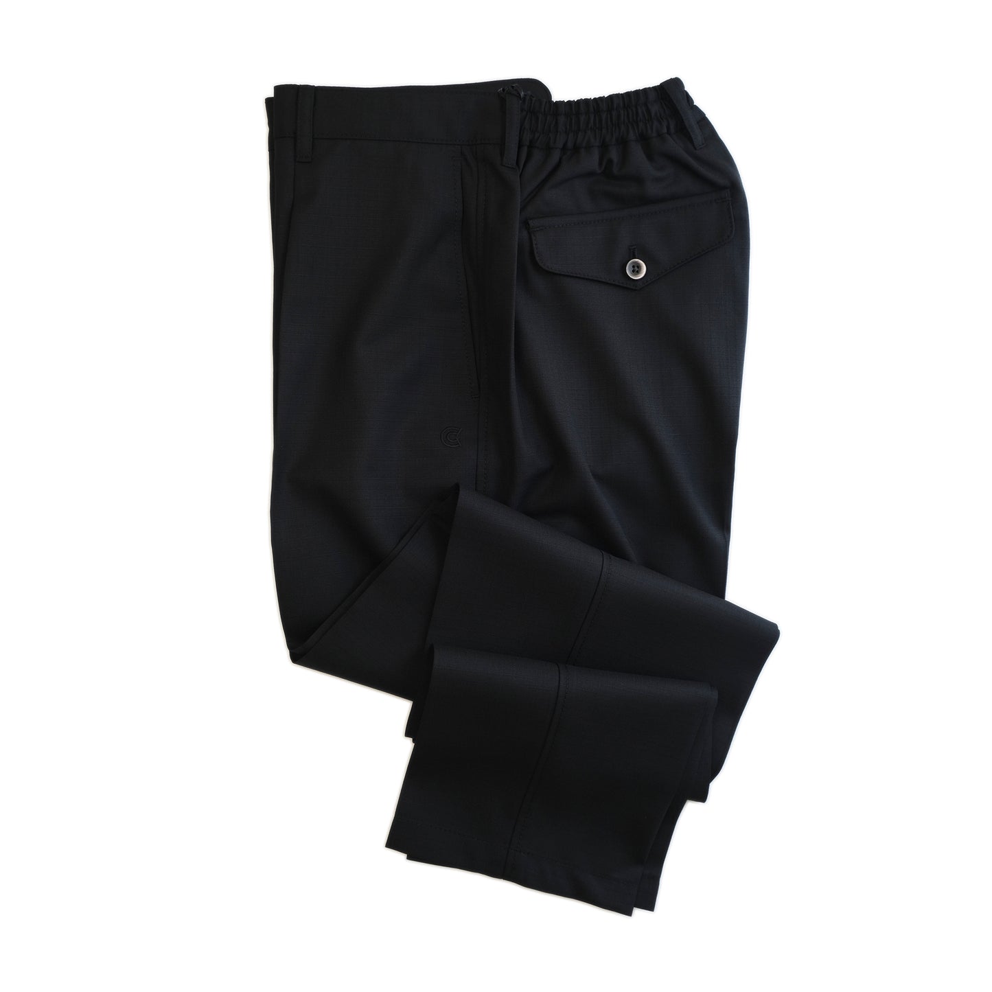COLONY CLOTHING / ウール リップストップ ワンプリーツトラウザーズ / CC21-PT01-5
