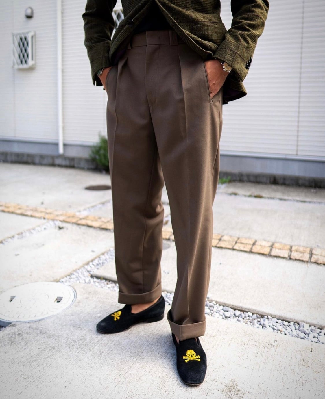 Tangent French Army Adjuster Pants - チノパン