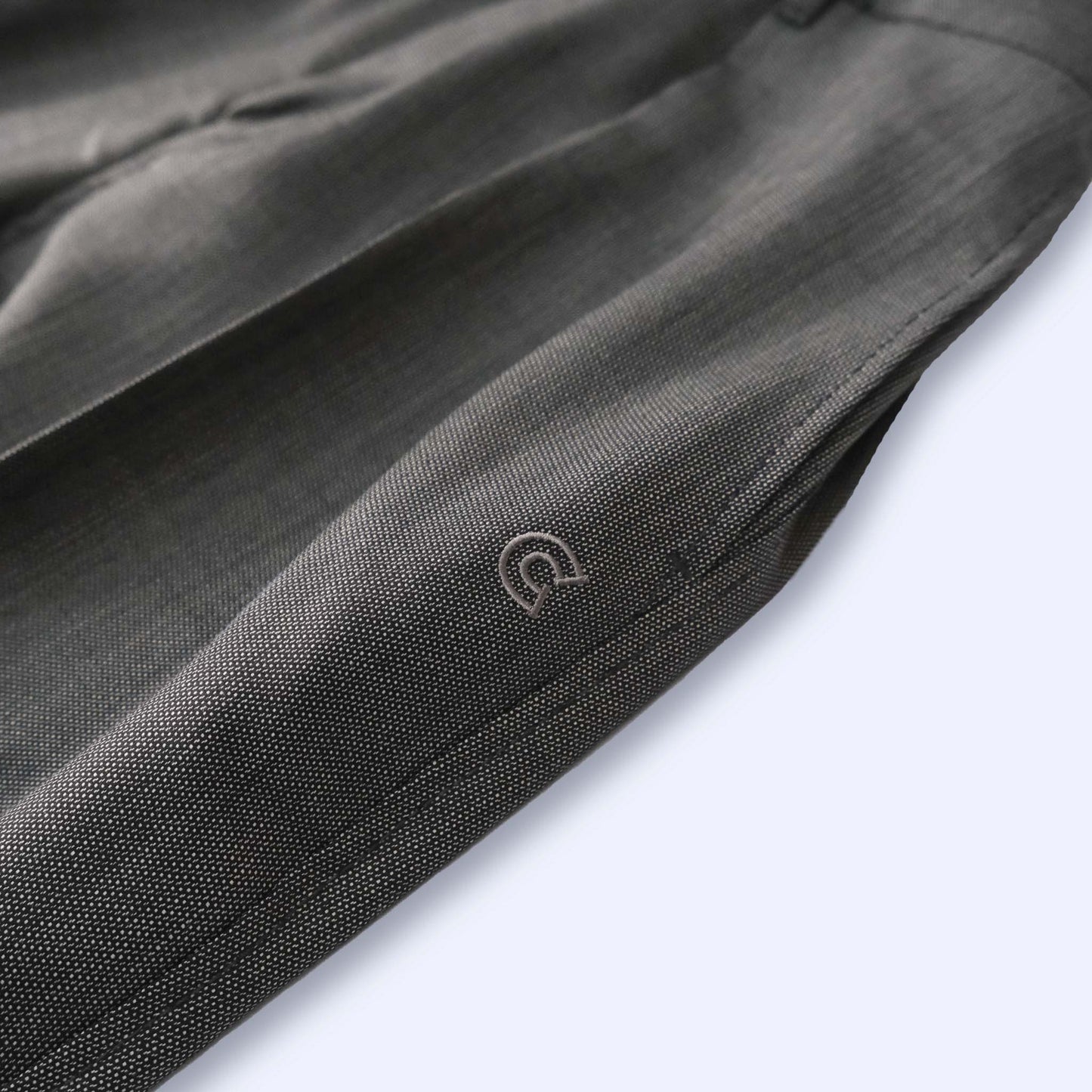 COLONY CLOTHING / バーズアイ ワンプリーツ トラウザーズ / CC2201-PT01-01