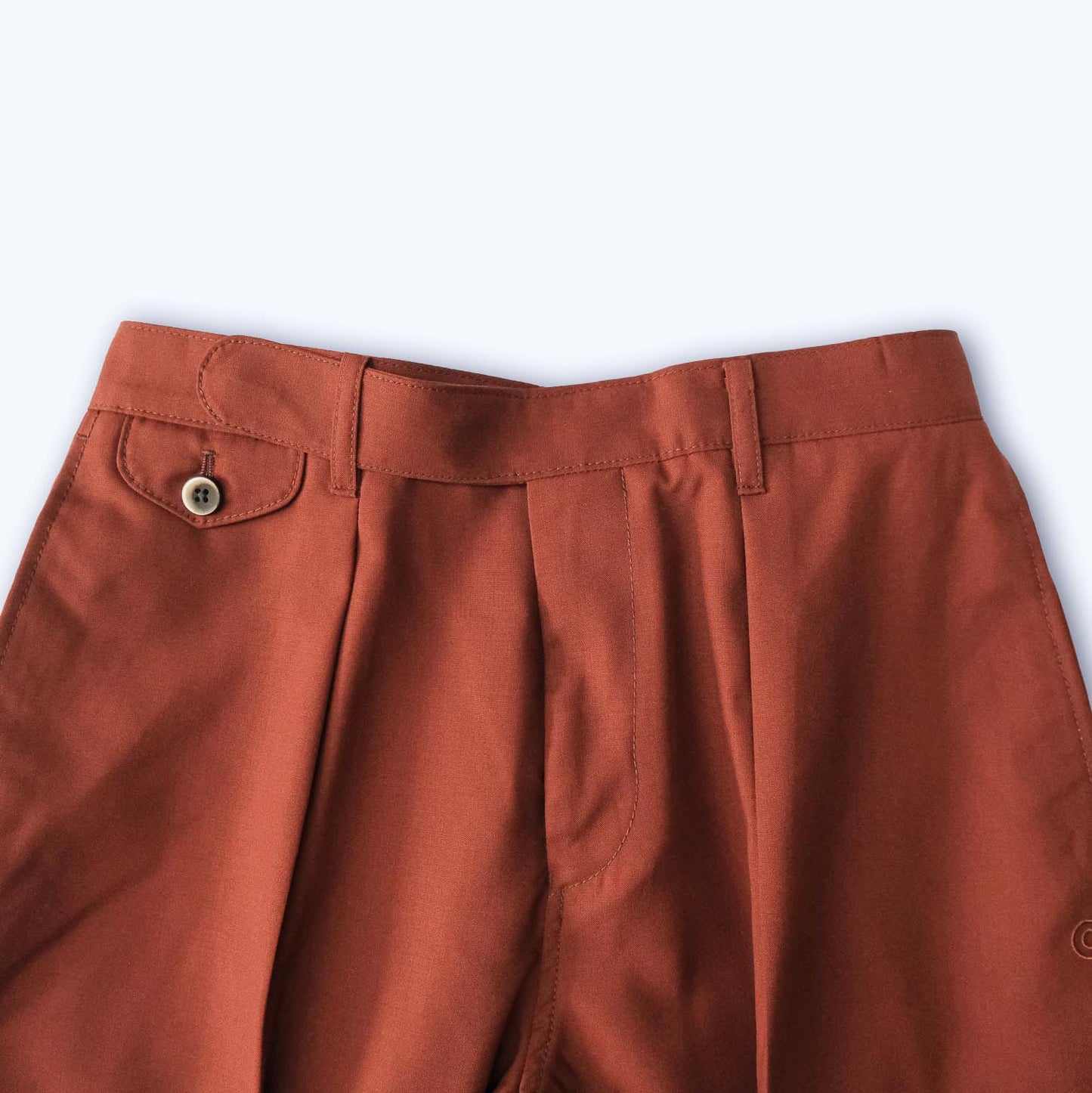 COLONY CLOTHING / TECH WOOL ワンプリーツトラウザーズ / CC2201-PT01-02