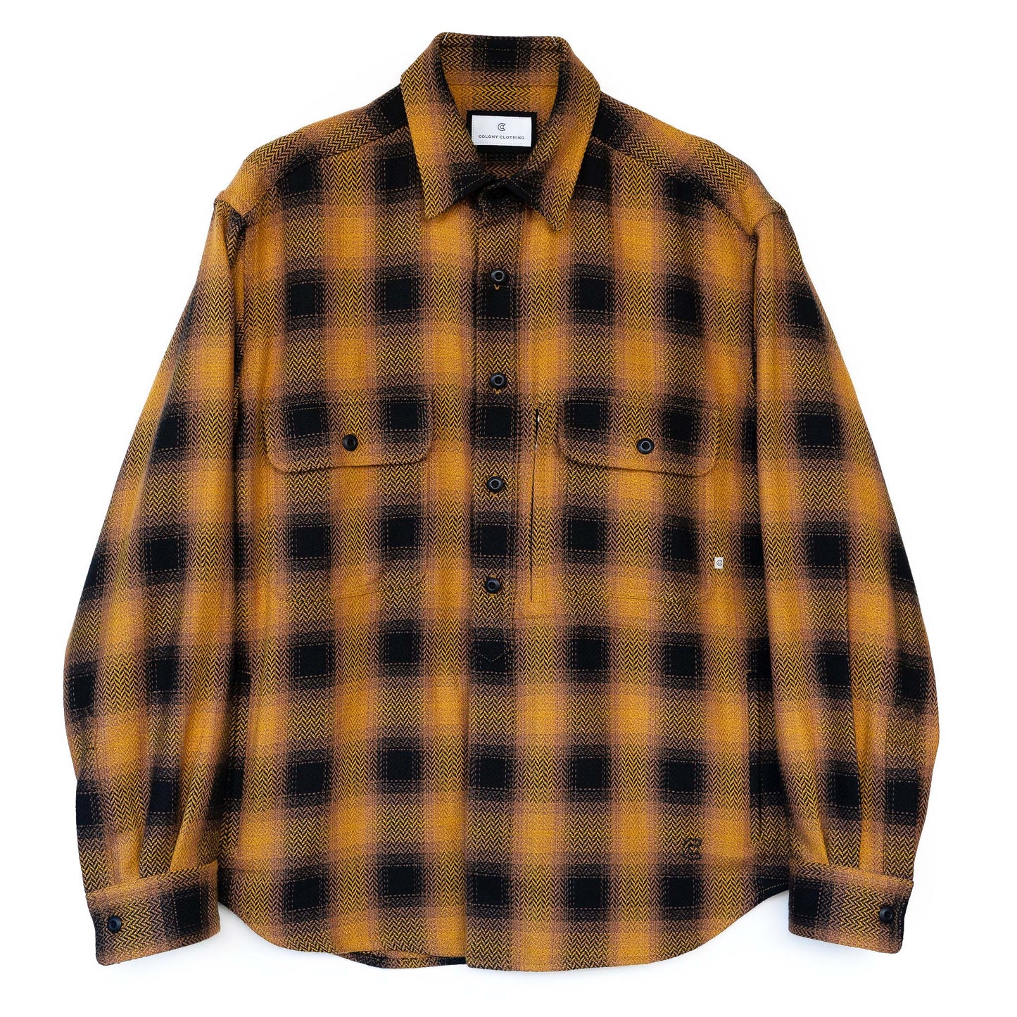 COLONY CLOTHING / ビッグチェック エクスペディションシャツ② / CC2202-SJ01-1
