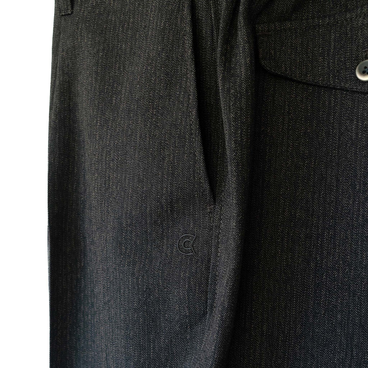 COLONY CLOTHING / ヘリンボーン ワンプリーツトラウザーズ / CC2202-PT01-2