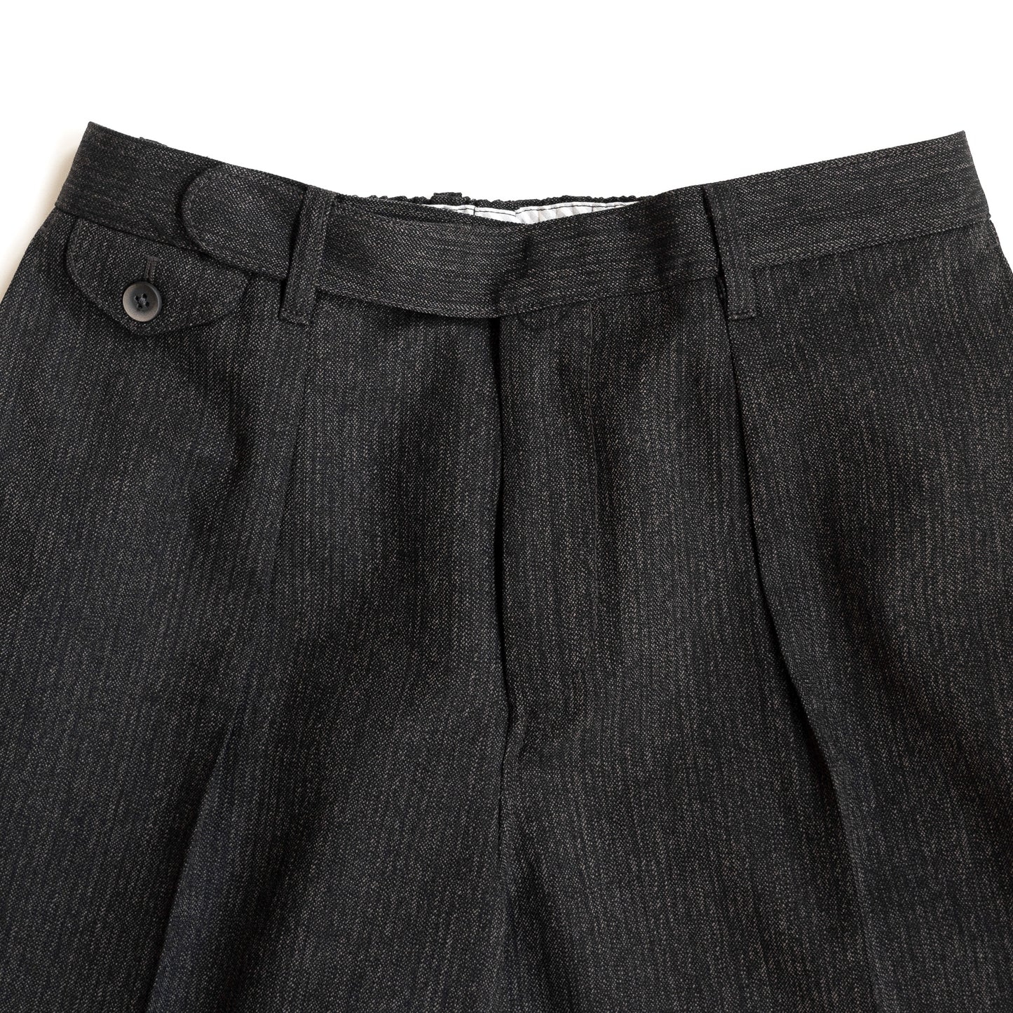 COLONY CLOTHING / ヘリンボーン ワンプリーツトラウザーズ / CC2202-PT01-2