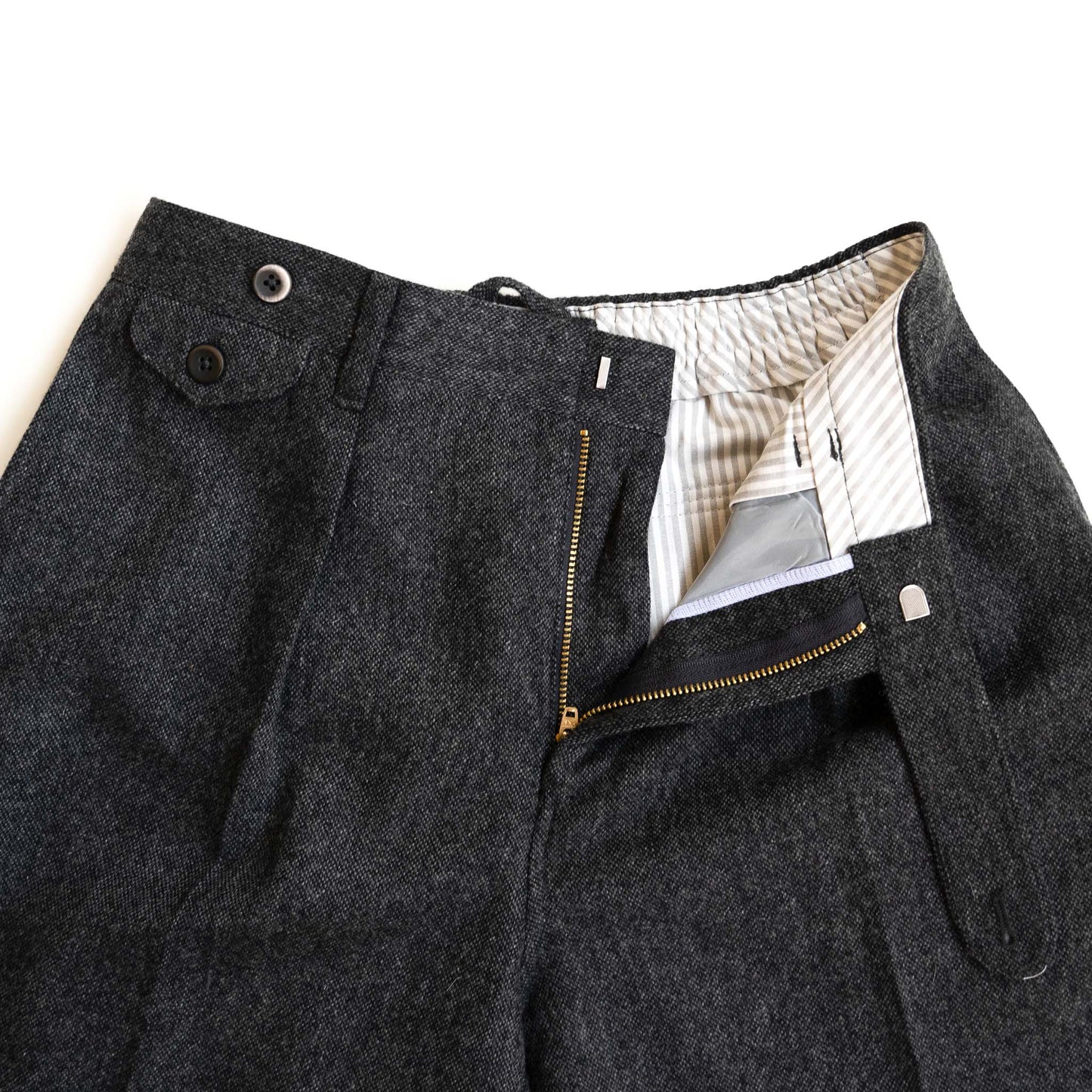 COLONY CLOTHING / CORDURA(R) NYLON WOOL ワンプリーツトラウザーズ / CC2202-PT01-5