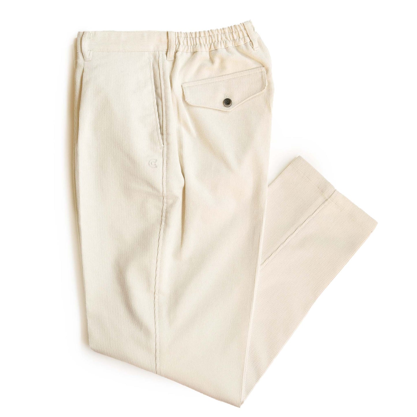 COLONY CLOTHING / BRISBANE MOSS コーデュロイ ワンプリーツトラウザーズ / CC2202-PT01-1