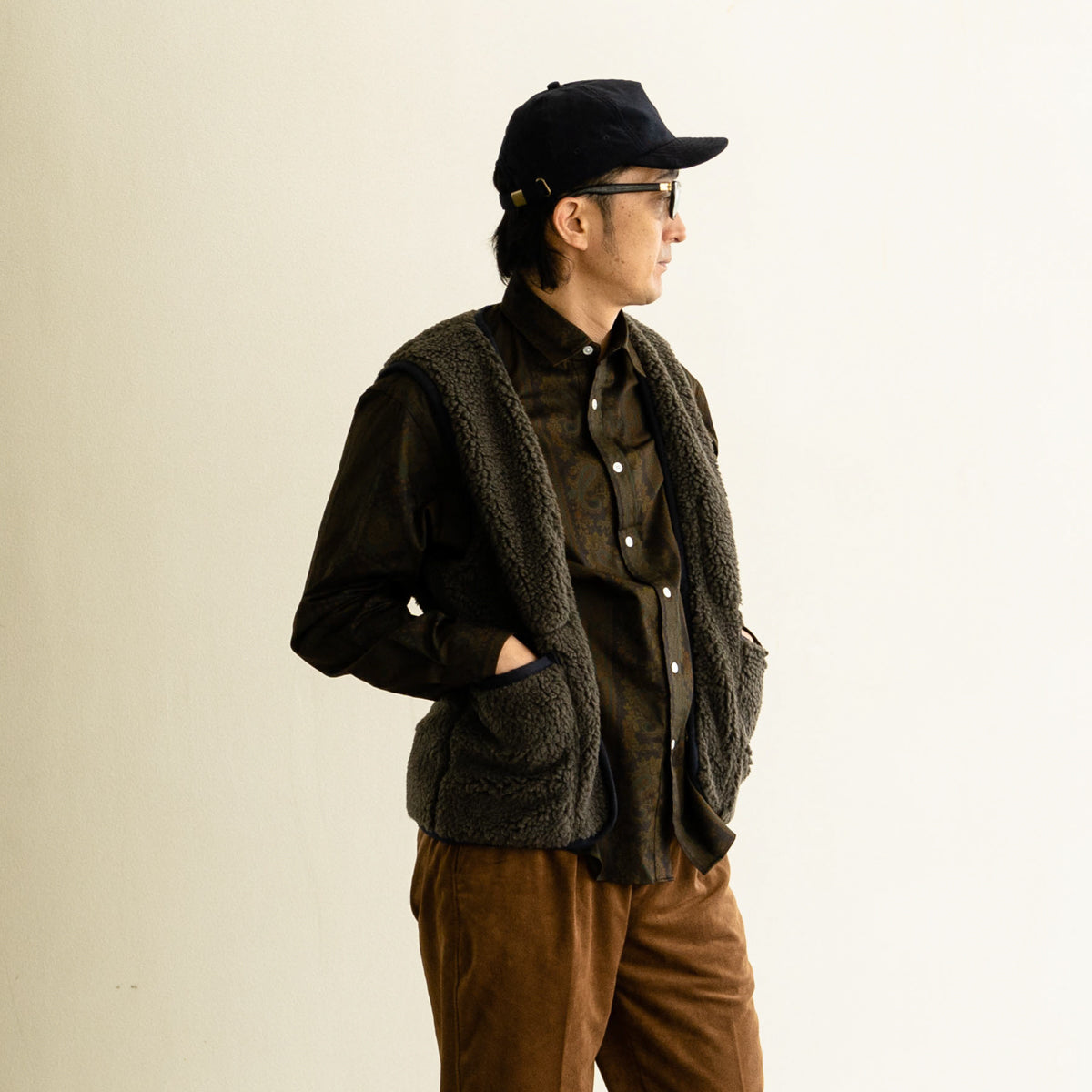 COLONY CLOTHING / ボア ベスト / CC2202-JK06