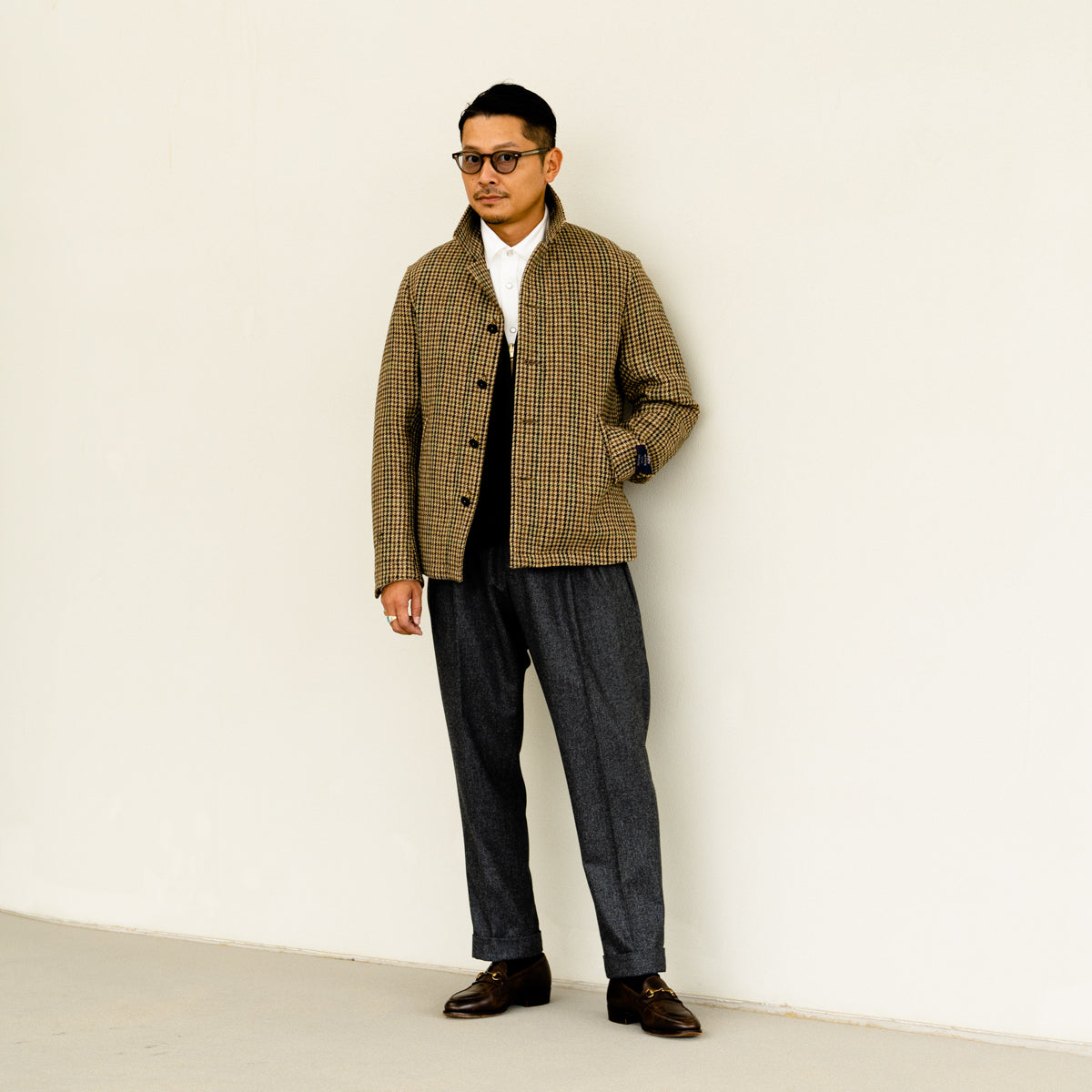 COLONY CLOTHING / MOON ガンクラブチェック フィールドジャケット / CC2202-JK05-4