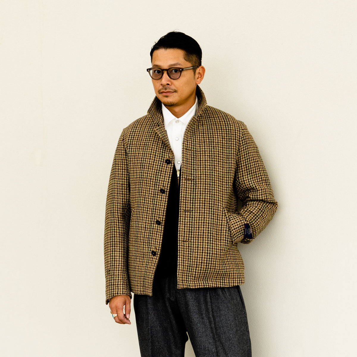 COLONY CLOTHING / MOON ガンクラブチェック フィールドジャケット / CC2202-JK05-4