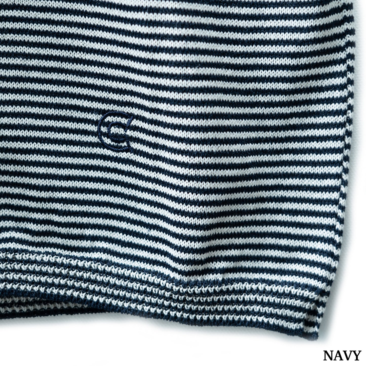 COLONY CLOTHING / 和紙ボーダーニット / CC2301-KN03
