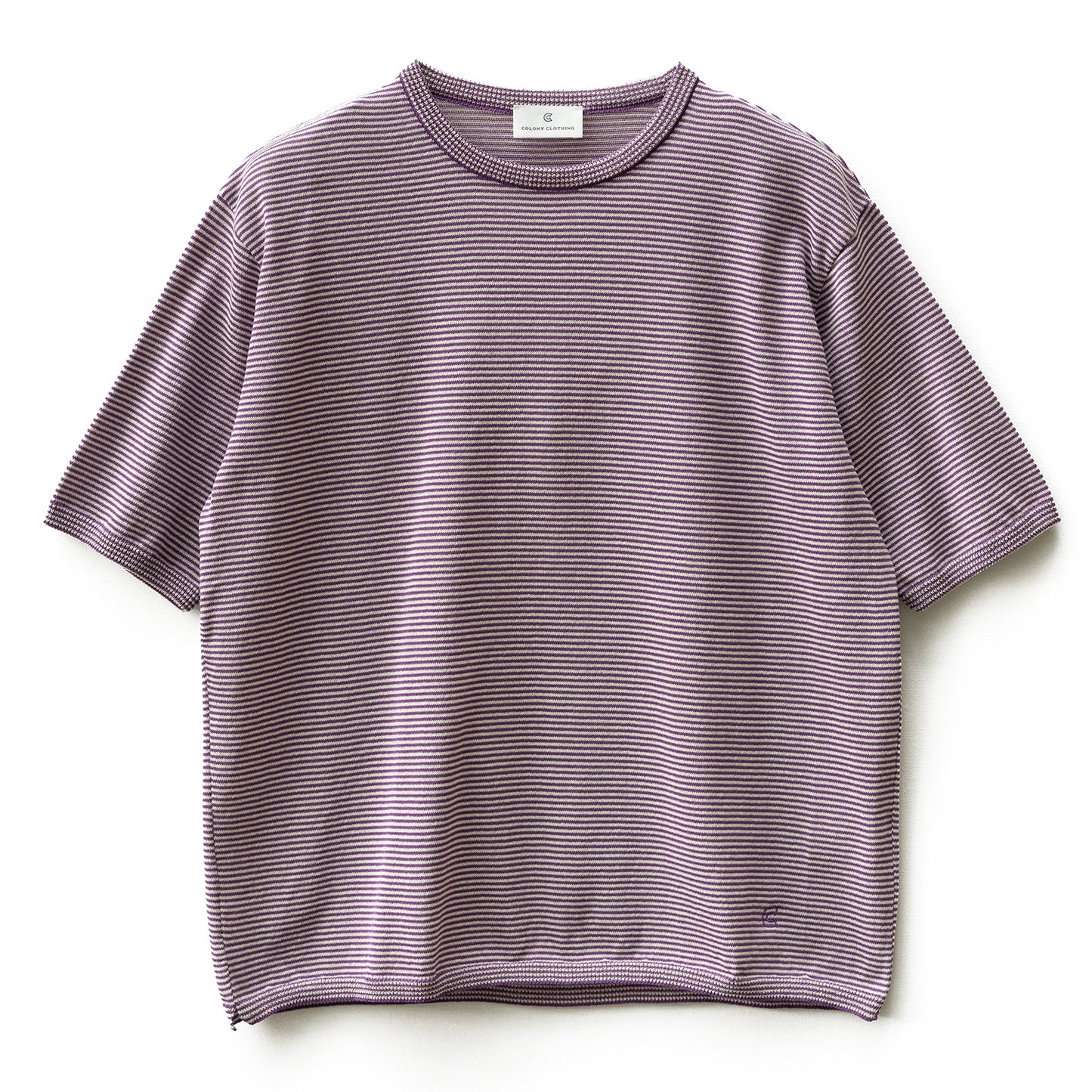 COLONY CLOTHING / 和紙ボーダーニット / CC2301-KN03