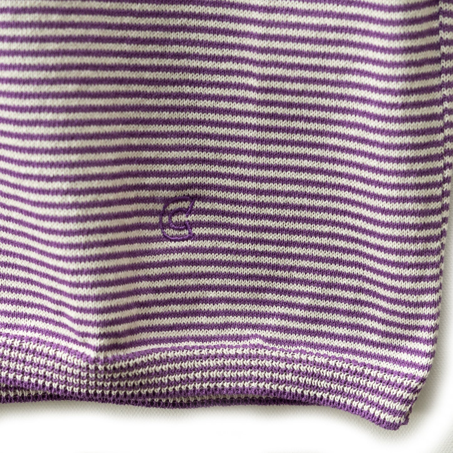 COLONY CLOTHING / 和紙ボーダーニット / CC2301-KN03