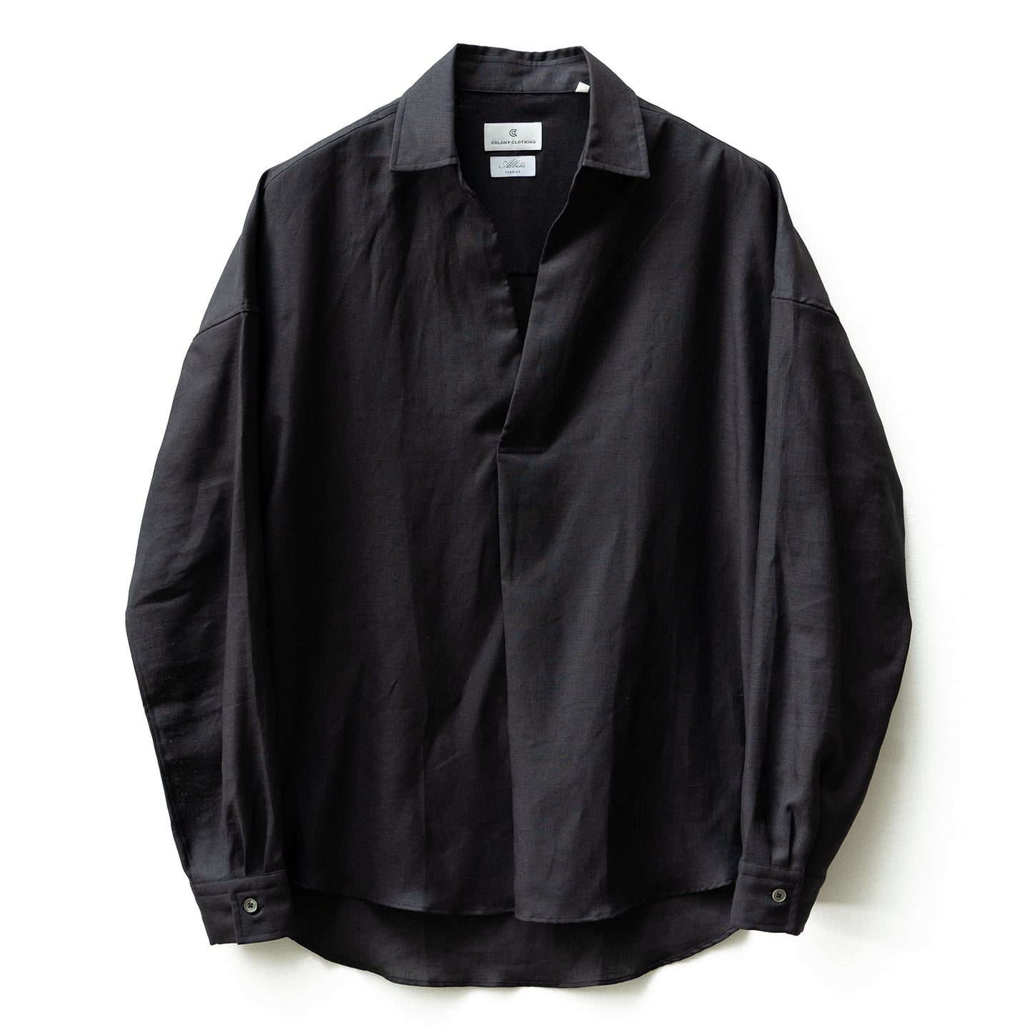 COLONY CLOTHING / ALBINI リネン プールサイドシャツ / CC2301-SH02-01