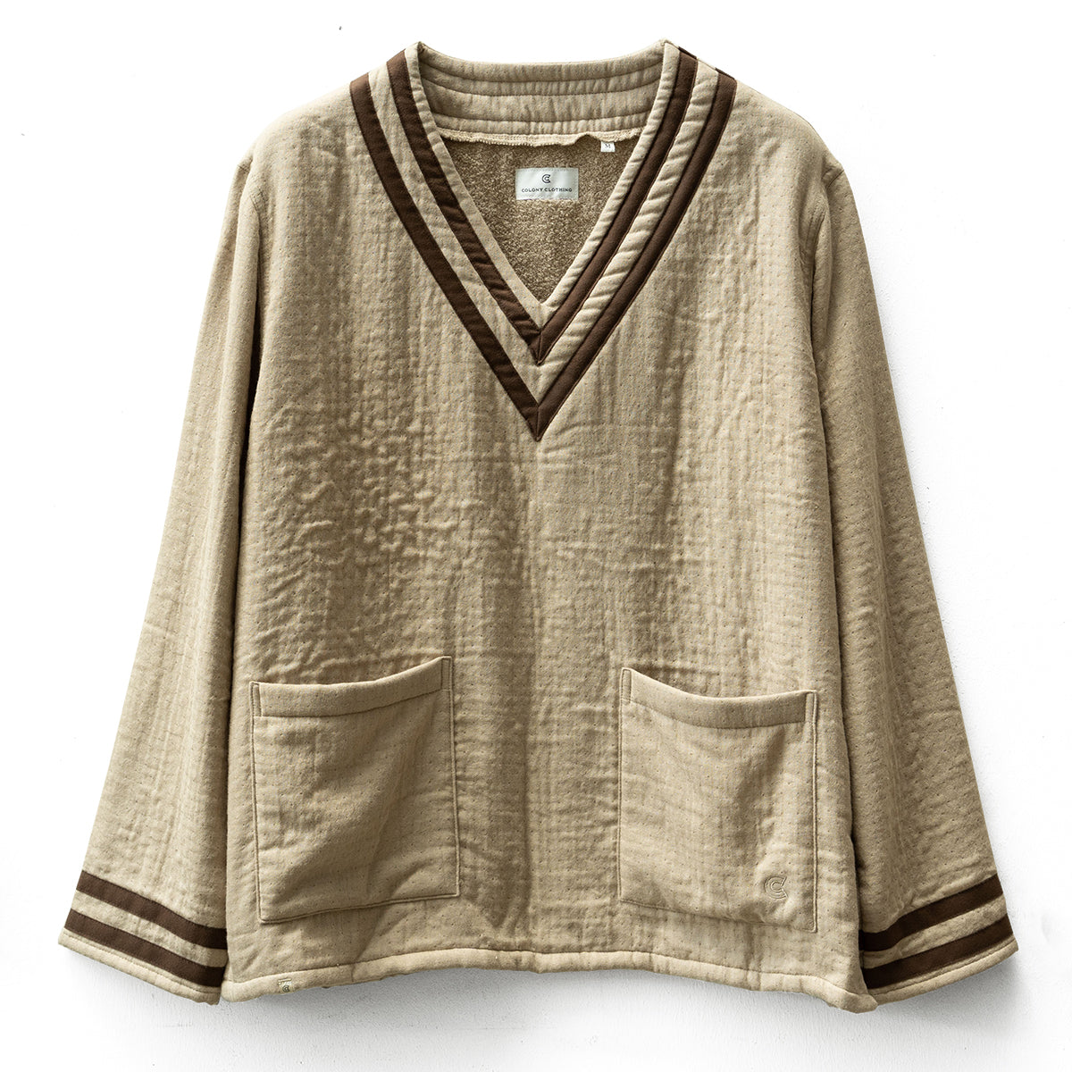 COLONY CLOTHING / UCHINO マシュマロガーゼ プルオーバー / CC2201-TW02