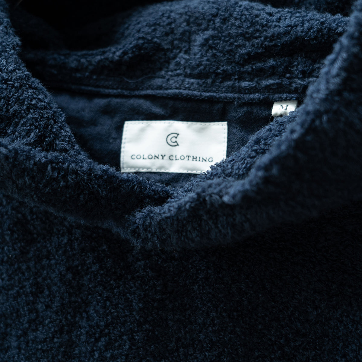 COLONY CLOTHING / UCHINO マシュマロガーゼ フーディー / CC2201-TW01