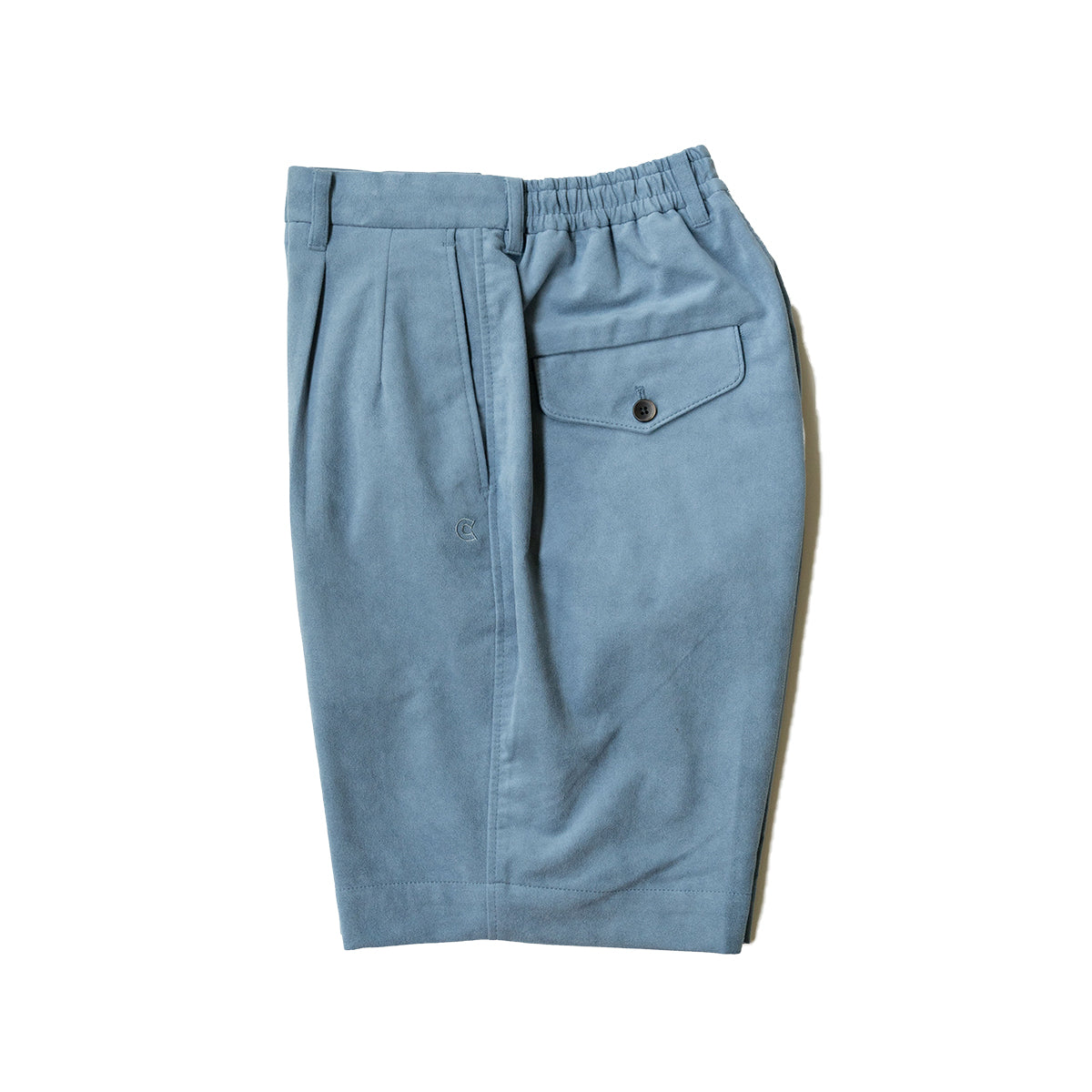 COLONY CLOTHING / Ultrasuede® プリーツショーツ / CC2301-PT05-02