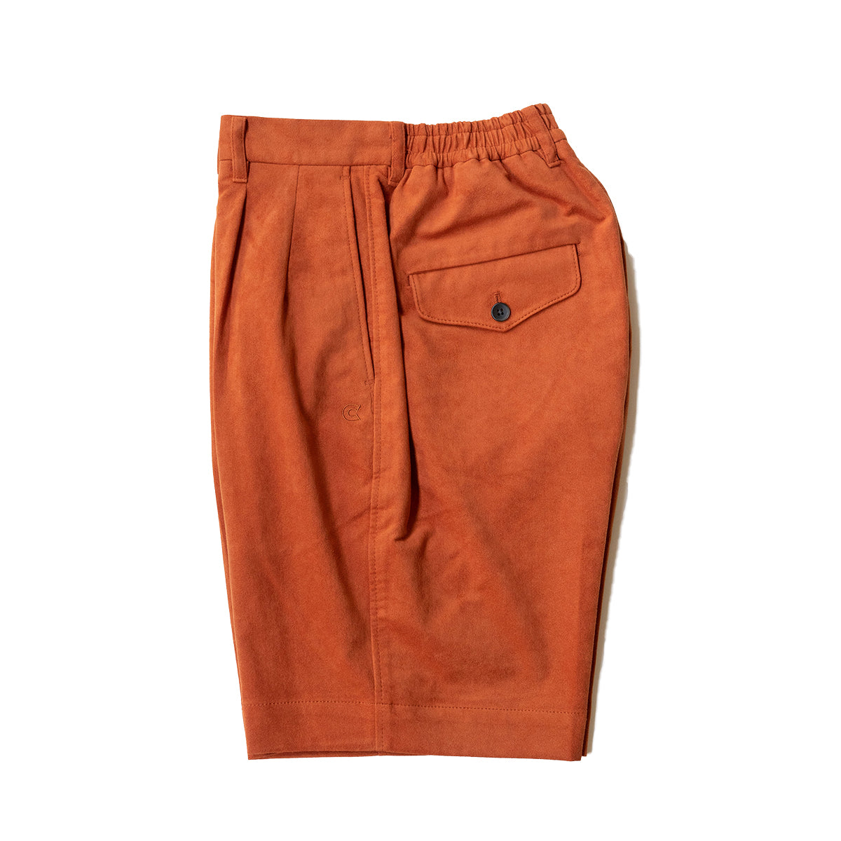 COLONY CLOTHING / Ultrasuede® プリーツショーツ / CC2301-PT05-02