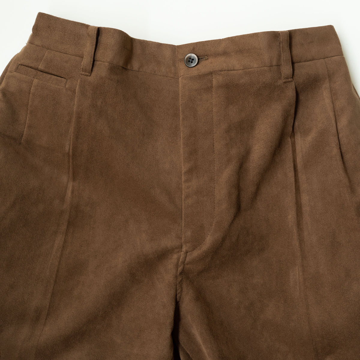 COLONY CLOTHING / Ultrasuede® プリーツショーツ / CC2301-PT05-02