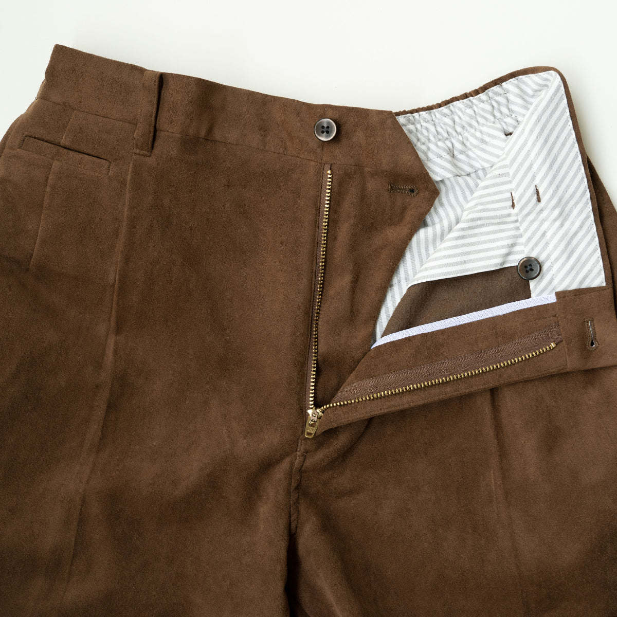 COLONY CLOTHING / Ultrasuede® プリーツショーツ / CC2301-PT05-02