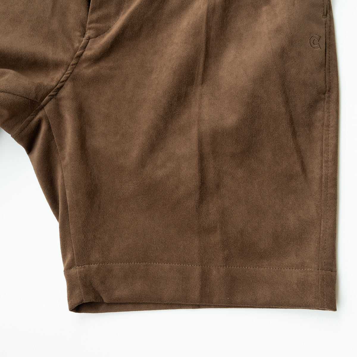 COLONY CLOTHING / Ultrasuede® プリーツショーツ / CC2301-PT05-02